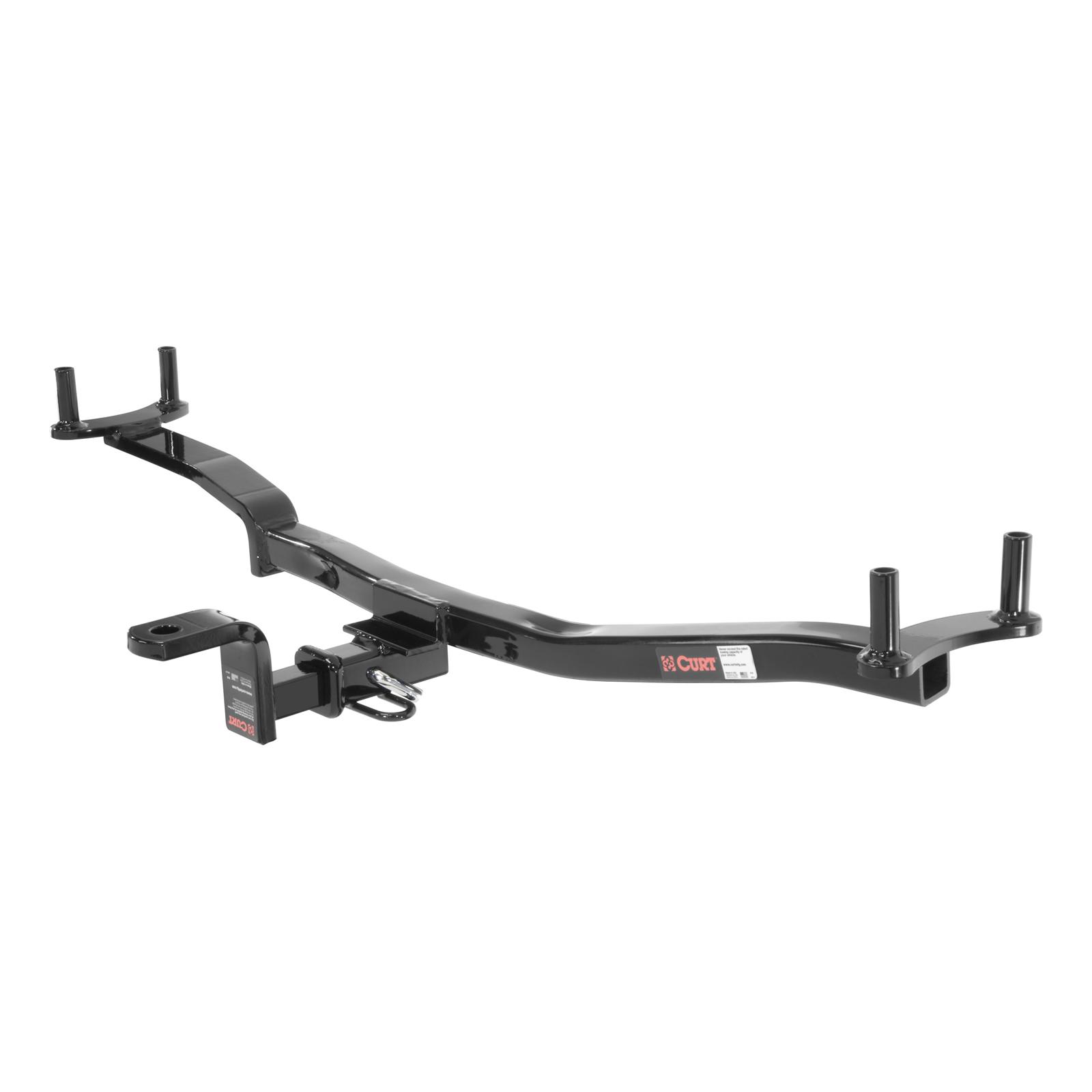 CURT Class 1 Receiver Hitch 117163 Trailer Hitch, I, 1/4 in. Receiver, Black Powdercoated, Volkswagen, Each thumbnail 3