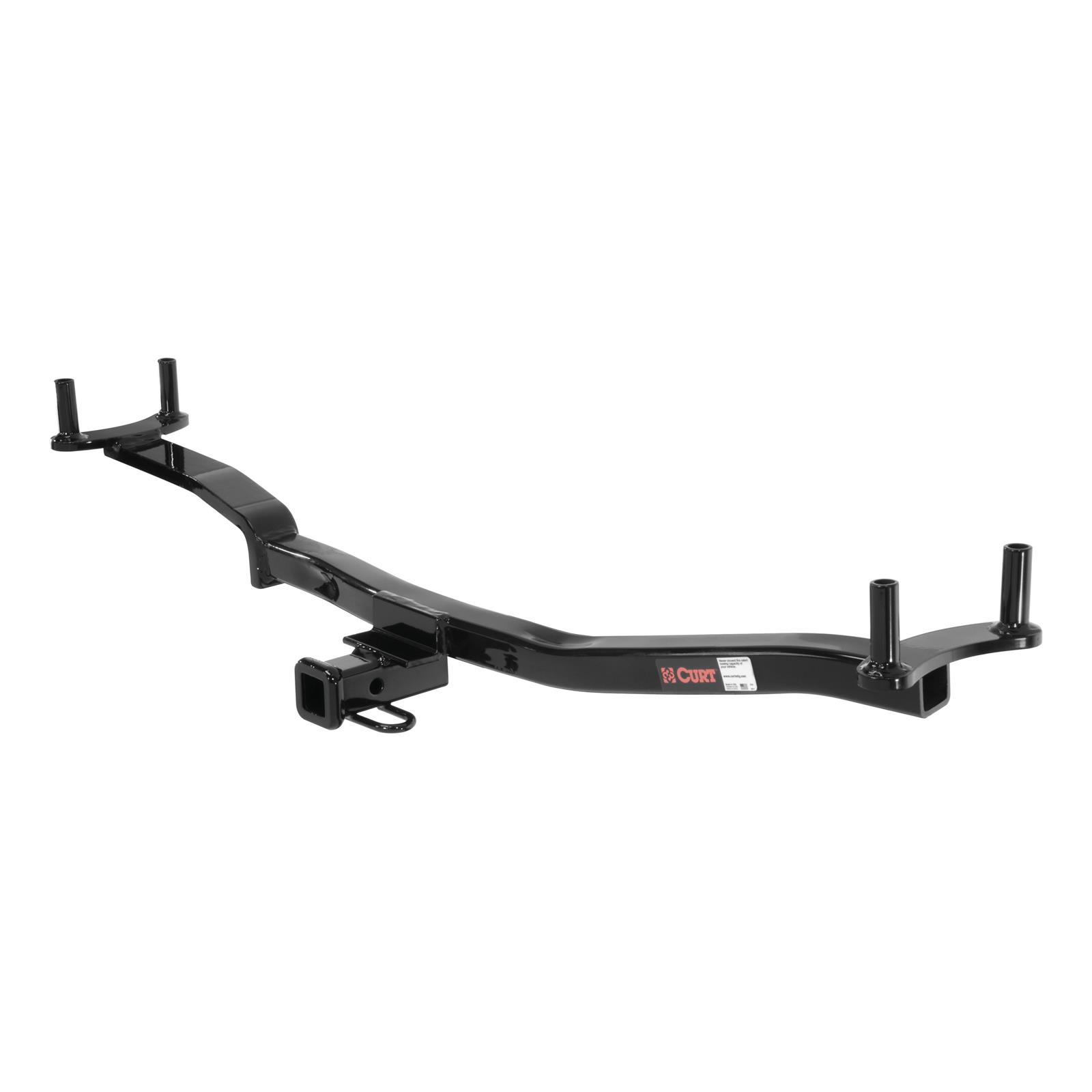 CURT Class 1 Receiver Hitch 11716 Trailer Hitch, I, 1-1/4 in. Receiver, Black, Square Tube, Ball Mount, Volkswagen, Each thumbnail 3