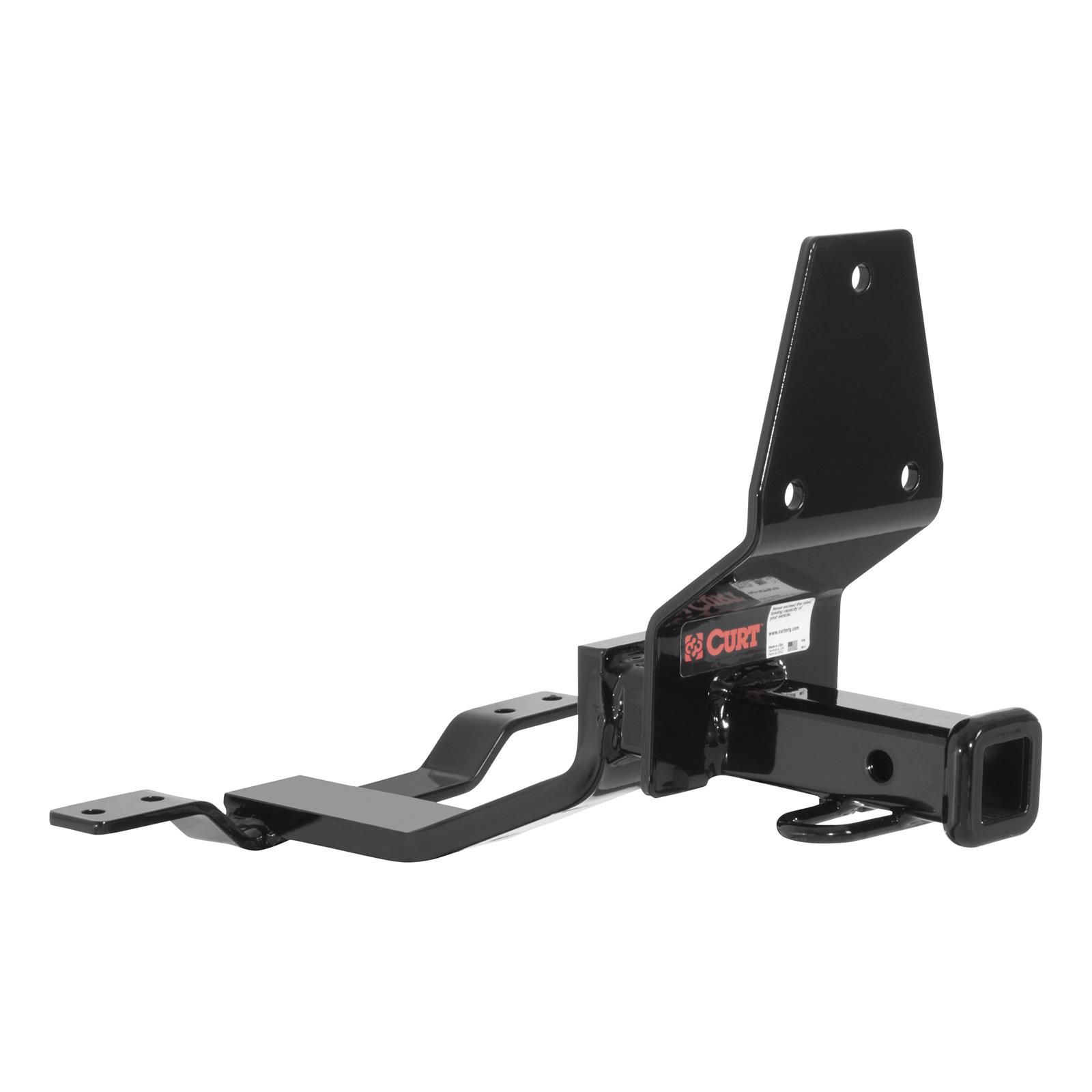 CURT Class 1 Receiver Hitch 11730 Trailer Hitch, I, 1-1/4 in. Receiver, Black, Ball Mount, Saab, Each thumbnail 2