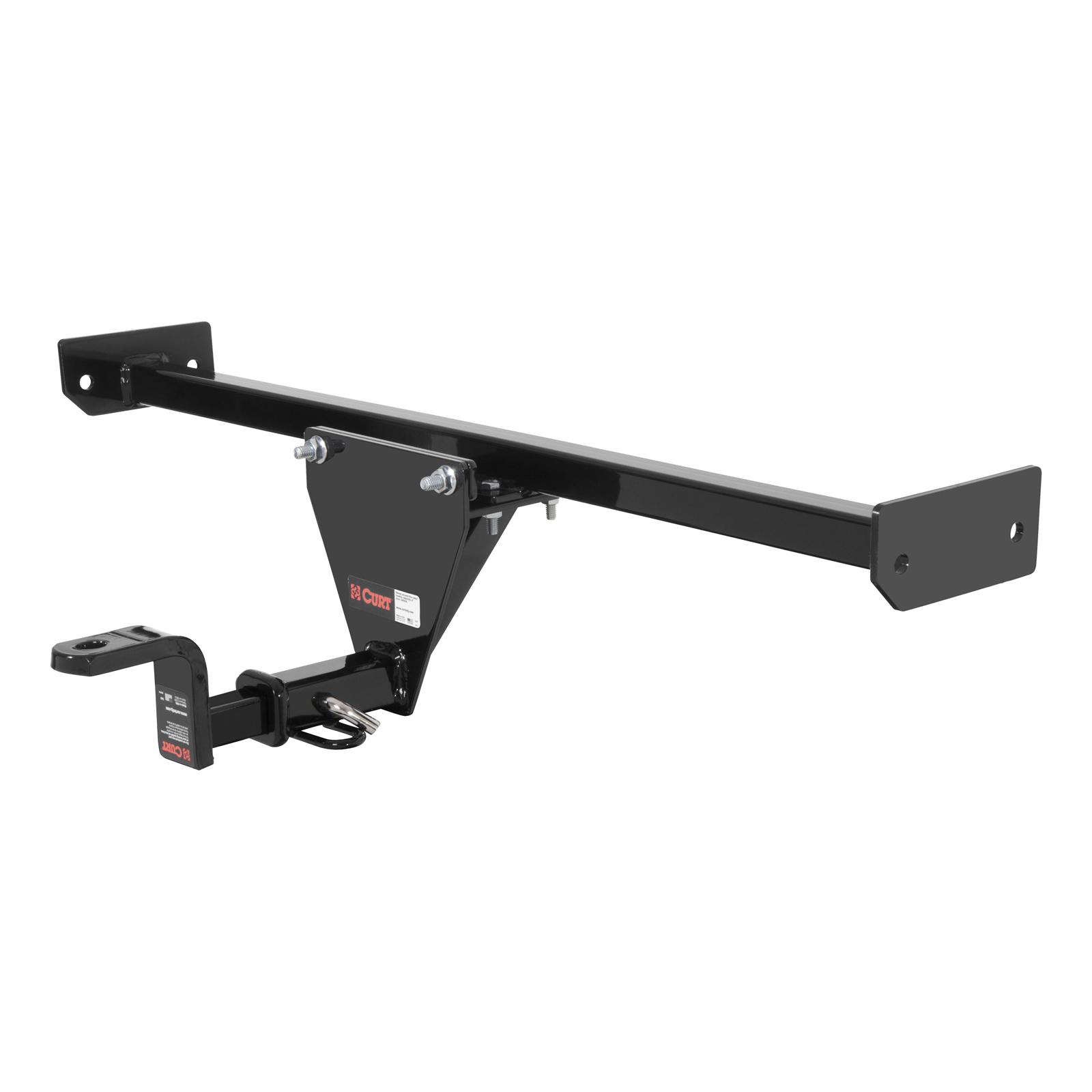 CURT Class 1 Receiver Hitch 117353 Trailer Hitch, I, 1/4 in. Receiver, Black Powdercoated, Volkswagen, Each thumbnail 2