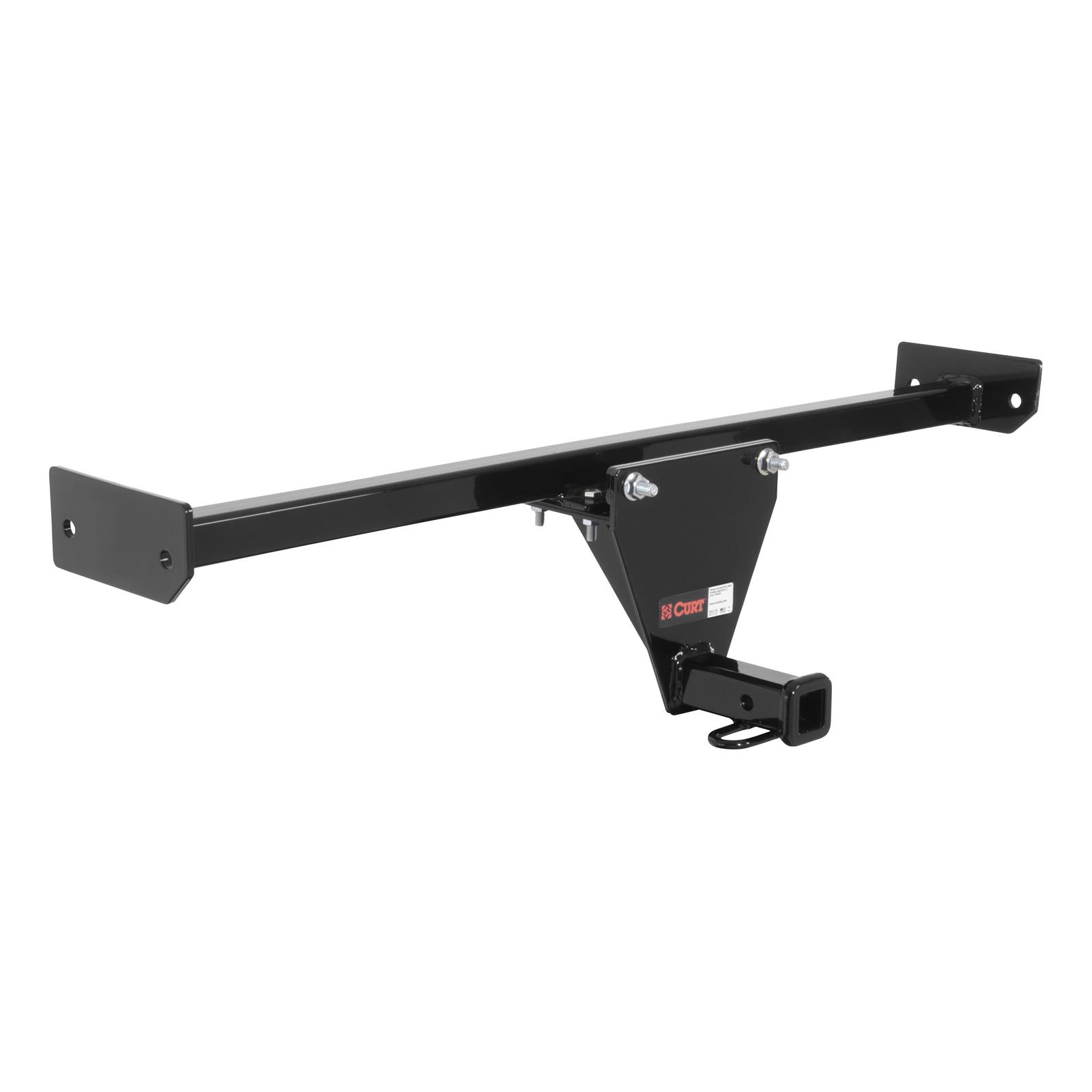 CURT Class 1 Receiver Hitch 11735 Trailer Hitch, I, 1-1/4 in. Receiver, Black, Square Tube, Ball Mount, Volkswagen, Each thumbnail 3