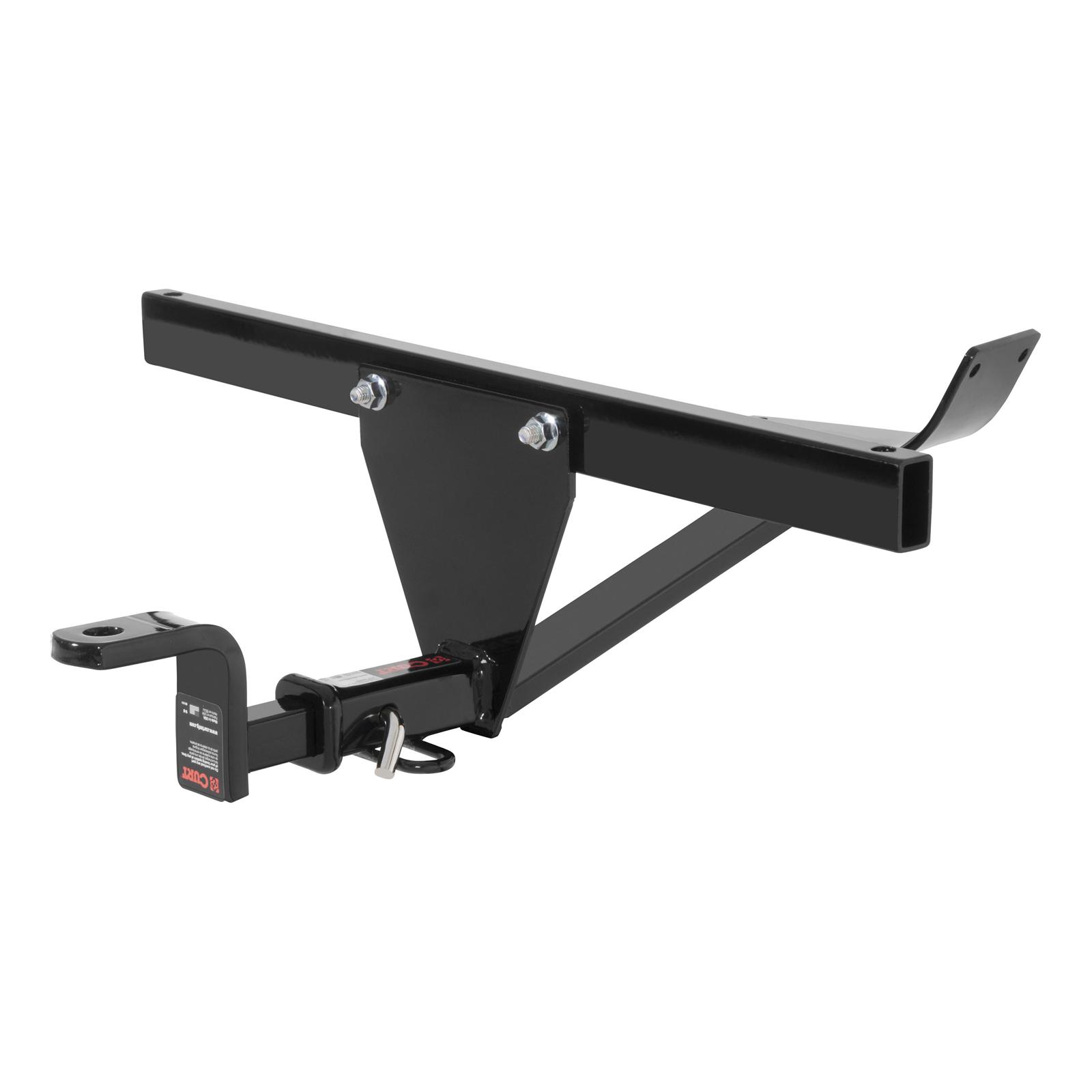 CURT Class 1 Receiver Hitch 117363 Trailer Hitch, I, 1/4 in. Receiver, Black Powdercoated, Volkswagen, Each thumbnail 2