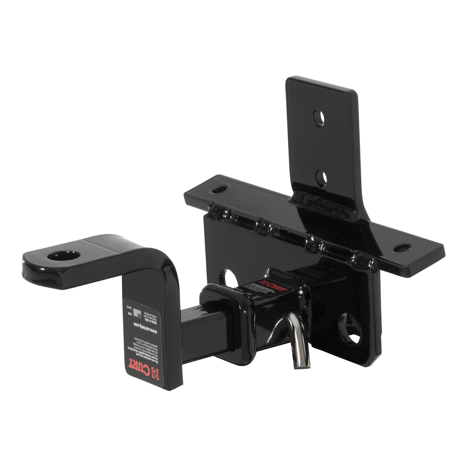 CURT Class 1 Receiver Hitch 117733 Trailer Hitch, I, 1-1/4 in. Receiver, Black, for use on Acura®, Honda®, Each thumbnail 2