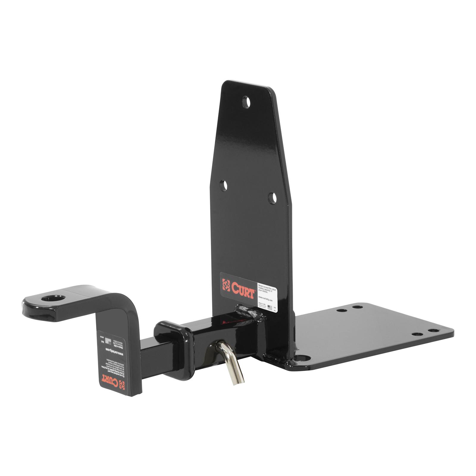 CURT Class 1 Receiver Hitch 118113 Trailer Hitch, I, 1/4 in. Receiver, Black Powdercoated, Saab, Each thumbnail 2