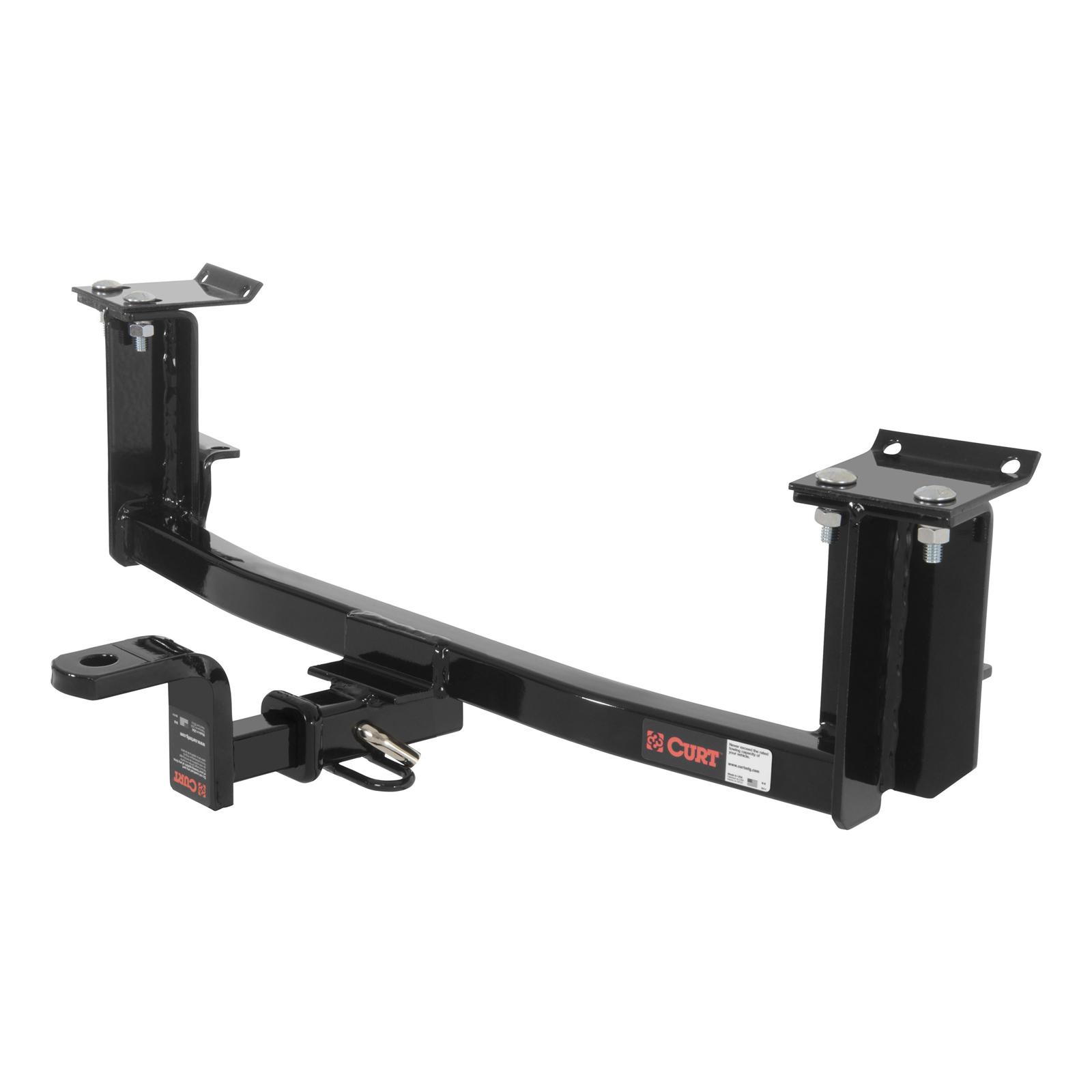 CURT Class 1 Receiver Hitch 118233 Trailer Hitch, I, 1/4 in. Receiver, Black, Mercedes-Benz, Each thumbnail 2