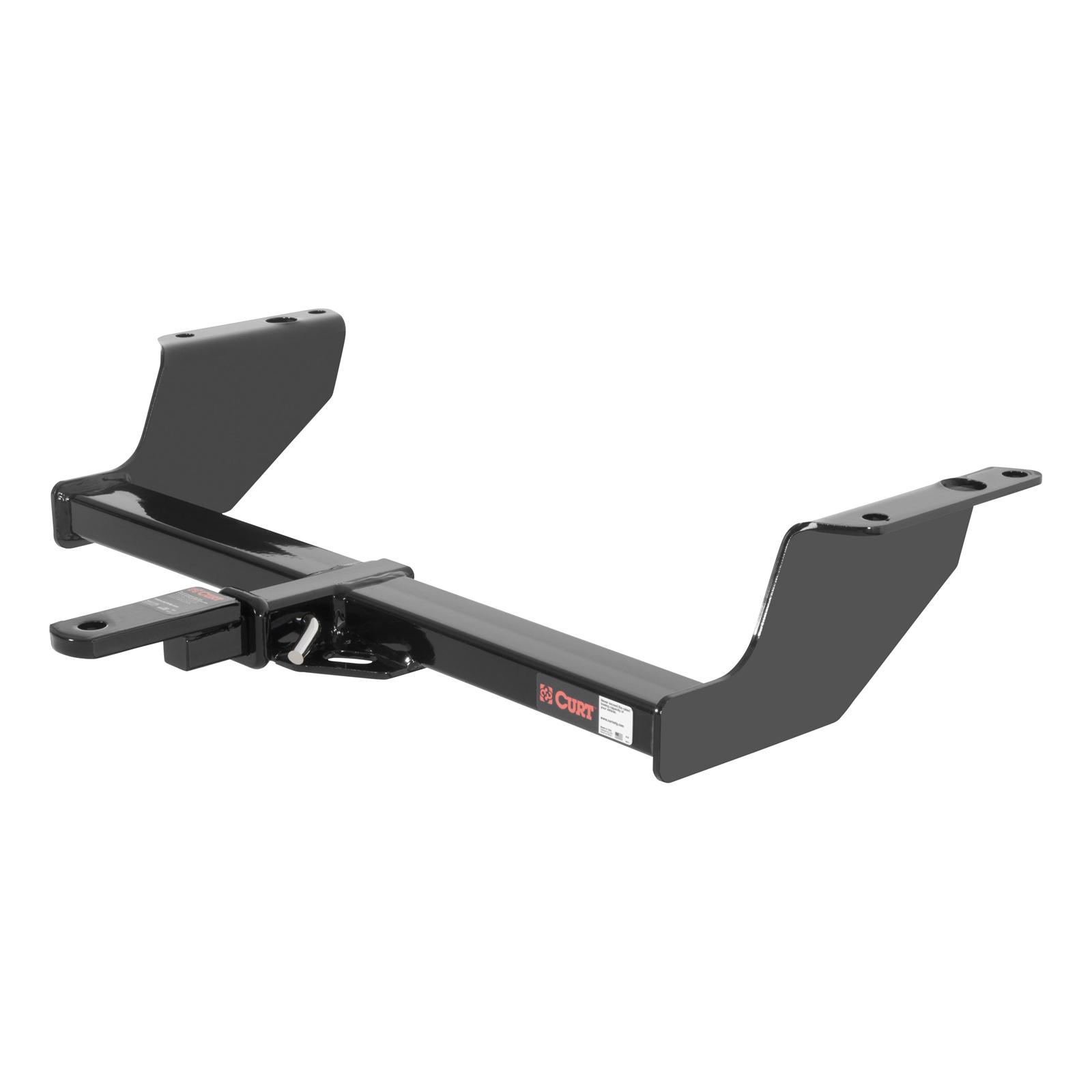 CURT Class 2 Receiver Hitch 120123 Trailer Hitch, 2, 1 1/4 in. Receiver, Black Powdercoated, Ford, Mazda, Each thumbnail 2