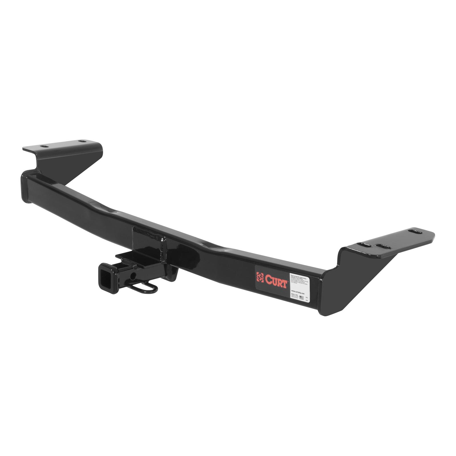 CURT Class 2 Receiver Hitch 12030 Trailer Hitch, II, 1-1/4 in. Receiver, Black, for Hyundai and Kia, Each