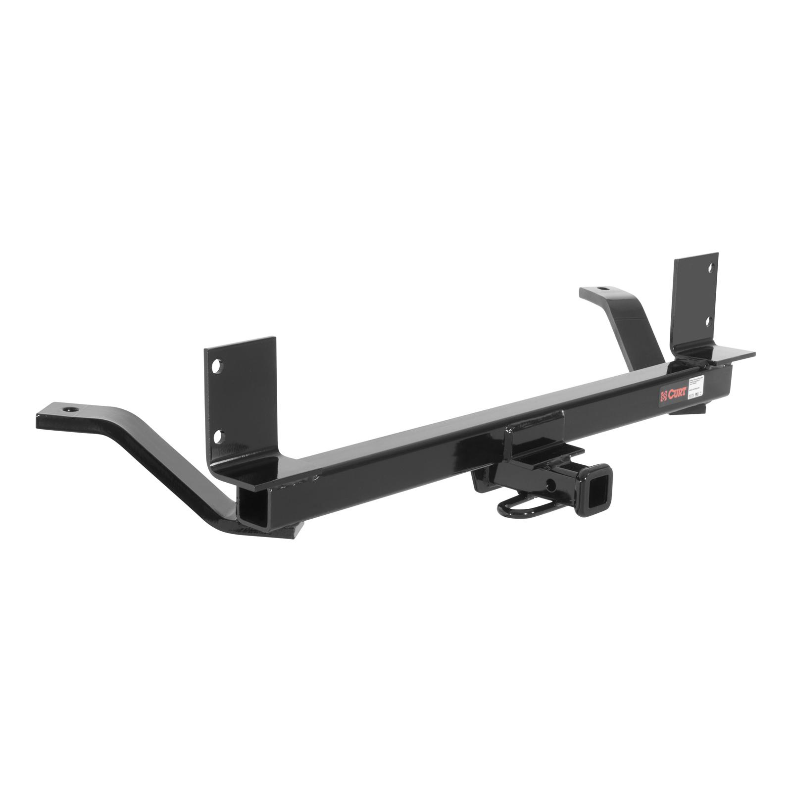 CURT Class 2 Receiver Hitch 12035 Trailer Hitch, II, 1-1/4 in. Receiver, Black, Square Tube, Ball Mount, Chrysler, Each thumbnail 2