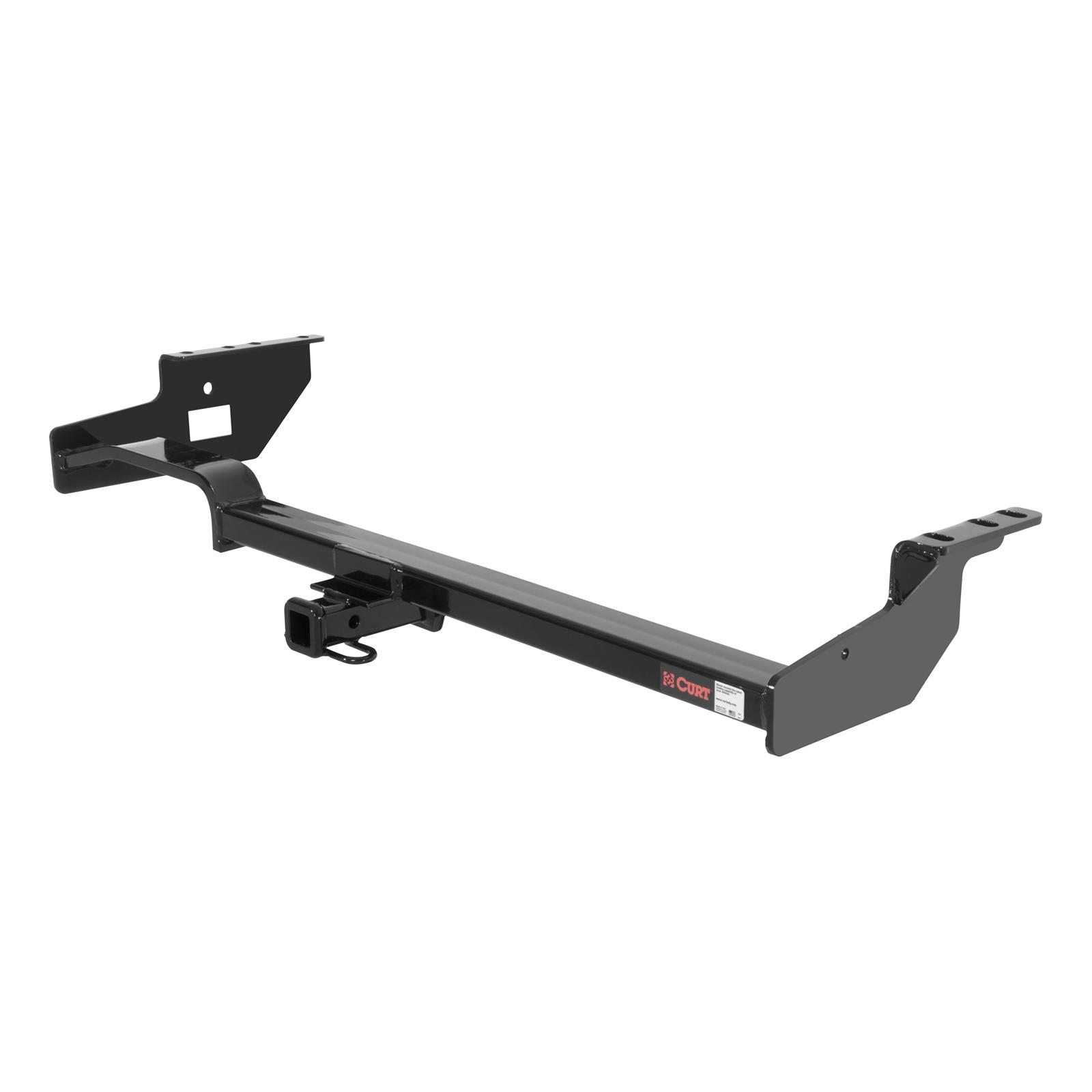 CURT Class 2 Receiver Hitch 12038 Trailer Hitch, II, 1-1/4 in. Receiver, Black, Square Tube, Ball Mount, Subaru, Each thumbnail 2