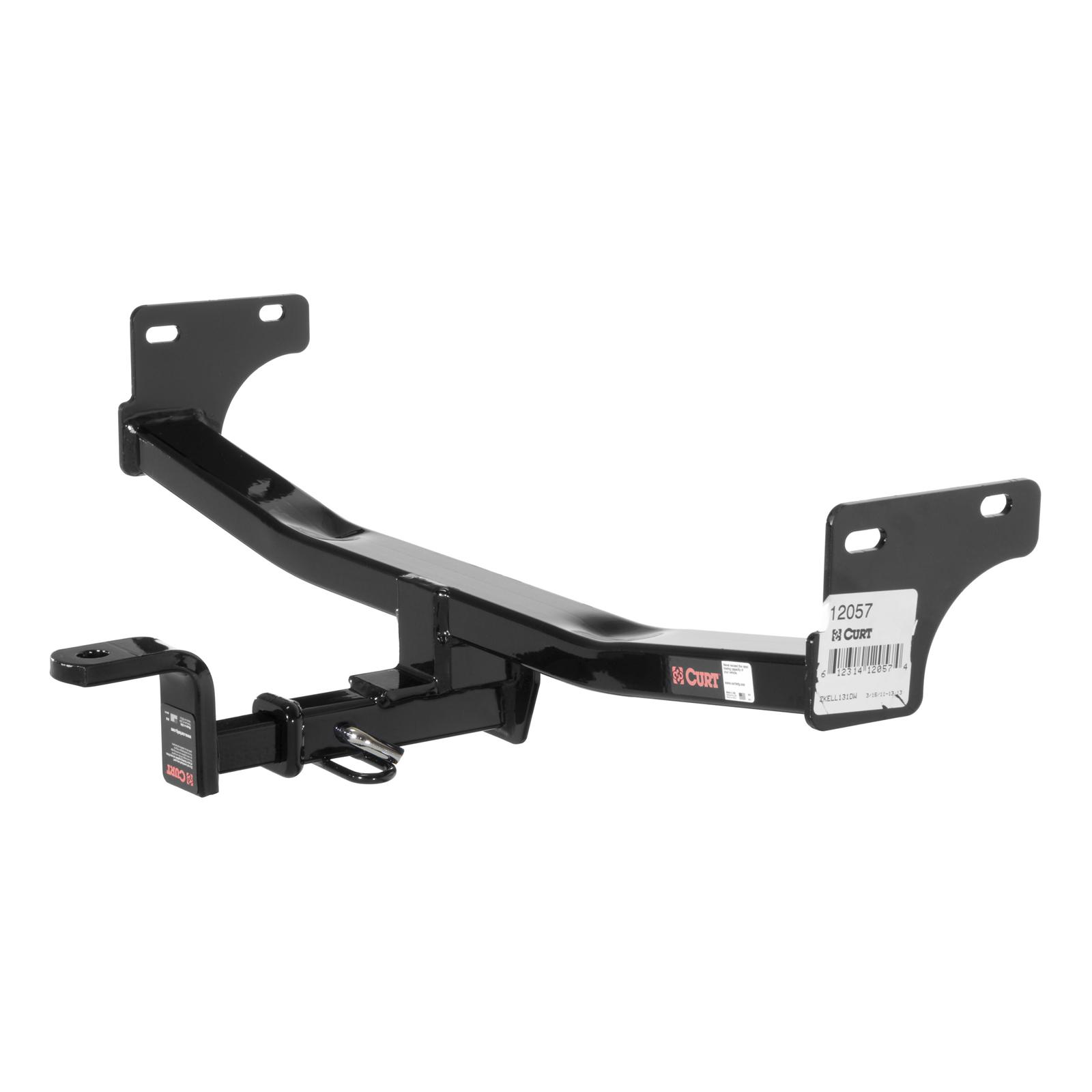 CURT Class 2 Receiver Hitch 120573 Hitch, II, 1 1/4 in. Receiver, Black, Jeep, Each