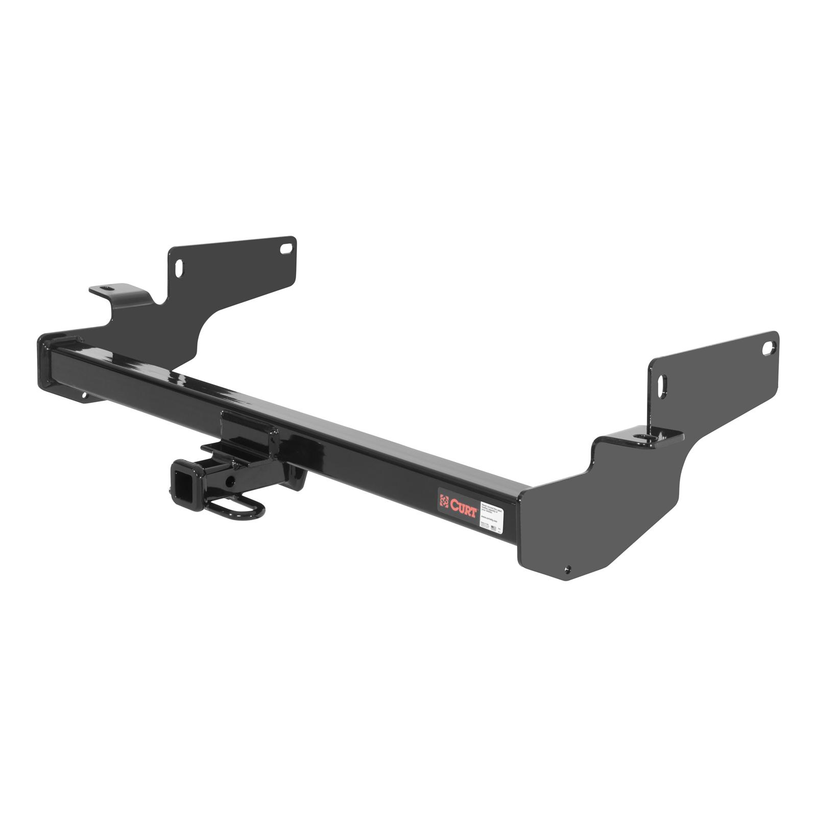 CURT Class 2 Receiver Hitch 12058 Trailer Hitch, II, 1-1/4 in. Receiver, Black, Square Tube, Ball Mount, Cadillac, Each thumbnail 2