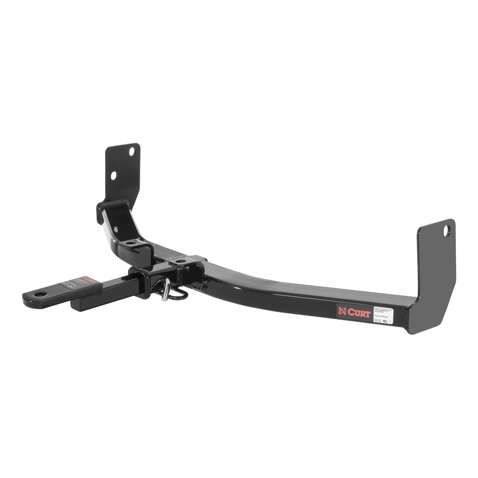 CURT Class 2 Receiver Hitch 120703 Hitch, II, 1 1/4 in. Receiver, Black, Cadillac, Each thumbnail 2