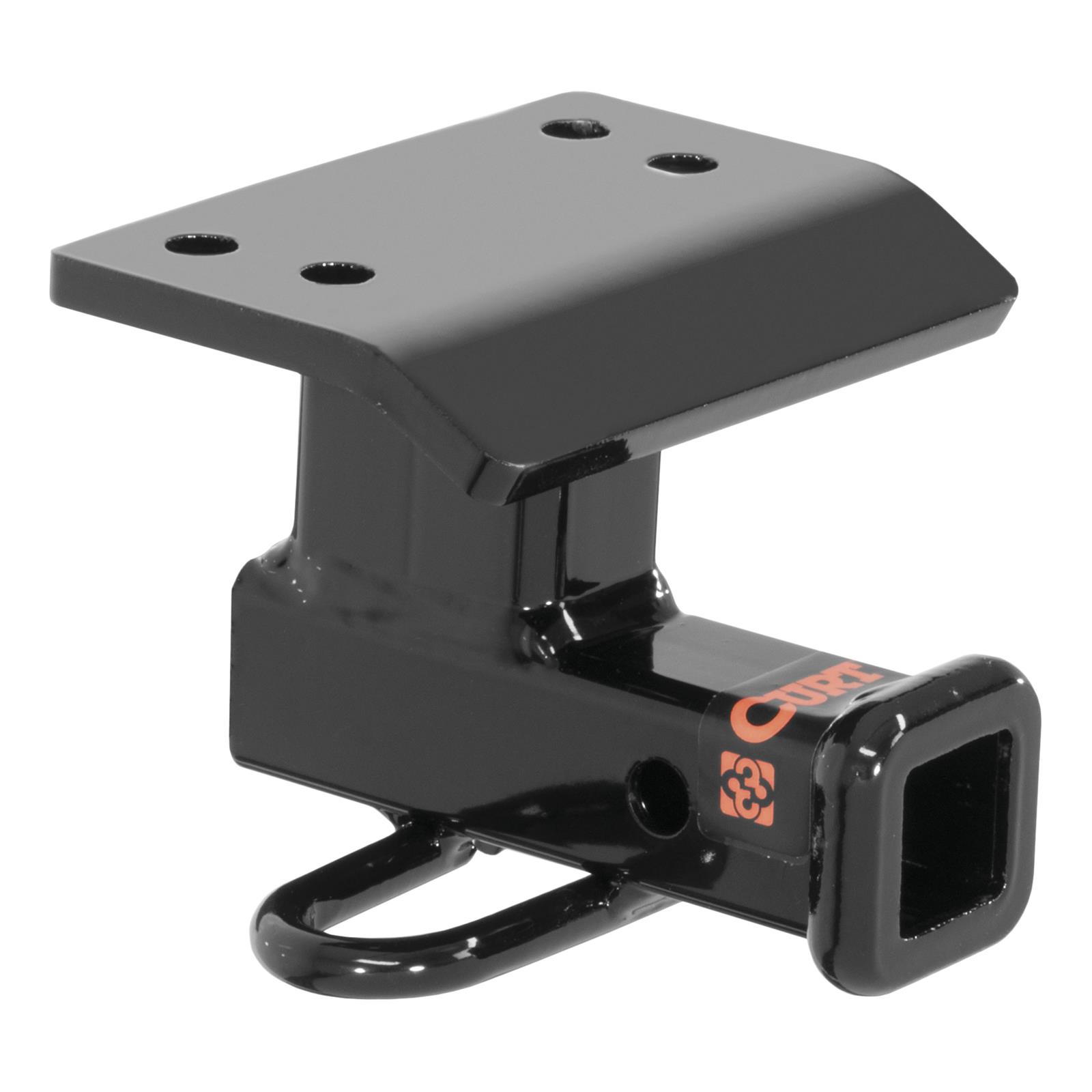 CURT Class 2 Receiver Hitch 12097 Trailer Hitch, II, 1-1/4 in. Receiver, Black Powdercoated, Volkswagen, Each thumbnail 2