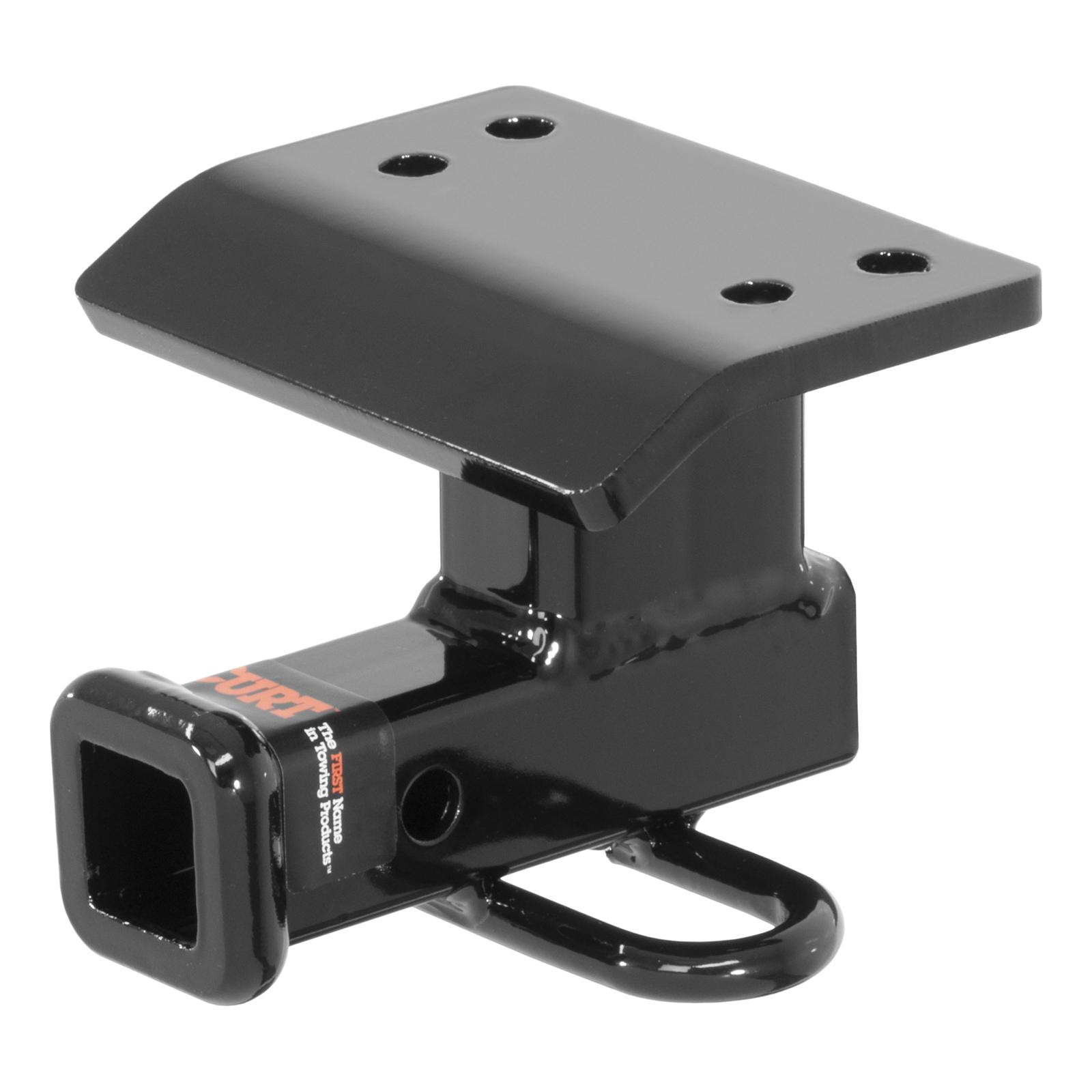 CURT Class 2 Receiver Hitch 12097 Trailer Hitch, II, 1-1/4 in. Receiver, Black Powdercoated, Volkswagen, Each