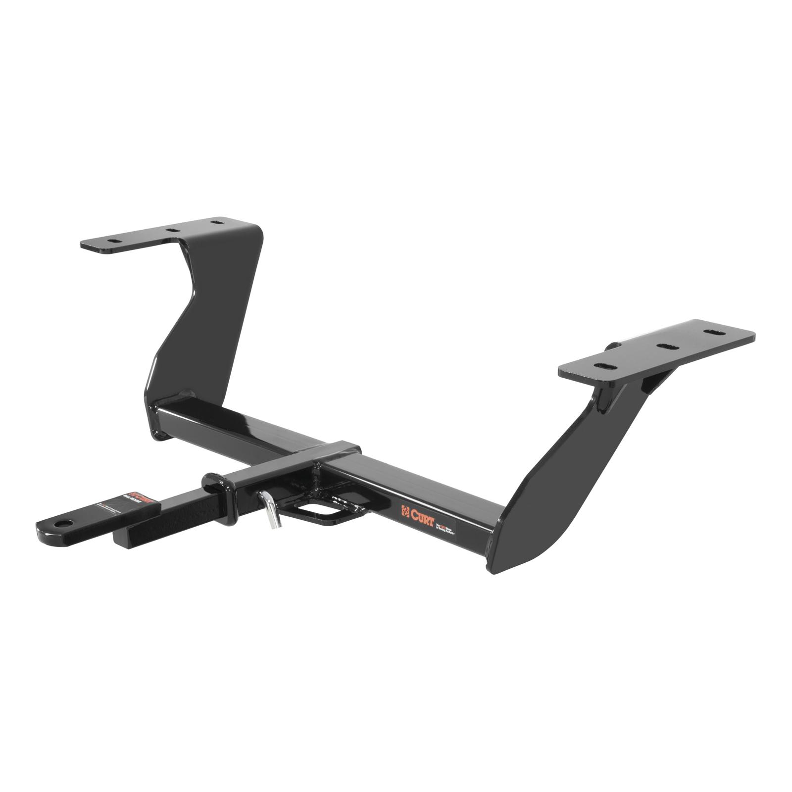 CURT Class 2 Receiver Hitch 121003 Hitch, II, 1 1/4 in. Receiver, Black Powdercoated, Subaru, Each thumbnail 2