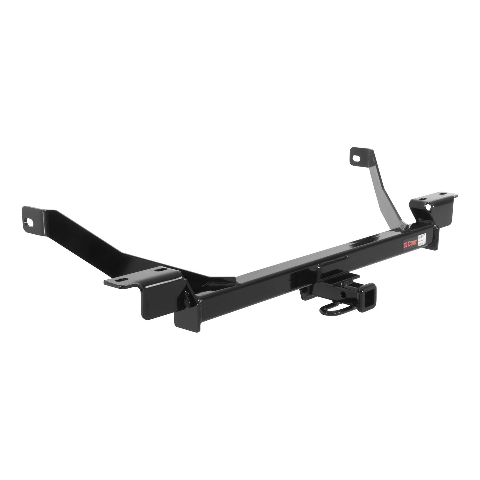 CURT Class 2 Receiver Hitch 12102 Trailer Hitch, II, 1-1/4 in. Receiver, Black, Square Tube, Ball Mount, Mercury/for Nissan, Each thumbnail 3