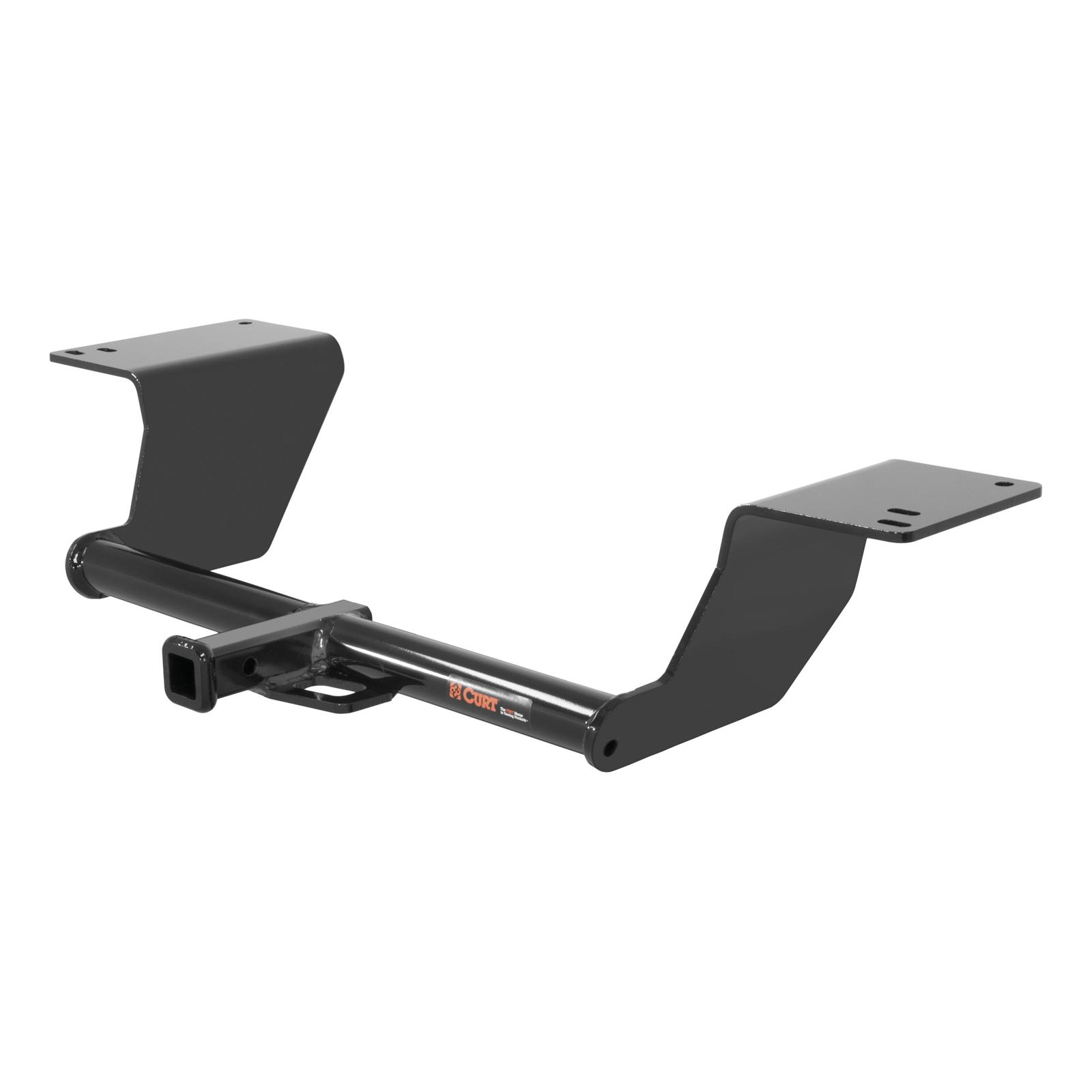 CURT Class 2 Receiver Hitch 12107 Hitch, Rear, 2, 1 1/4 in. Square Receiver, Black Powdercoated, Toyota, Each thumbnail 2