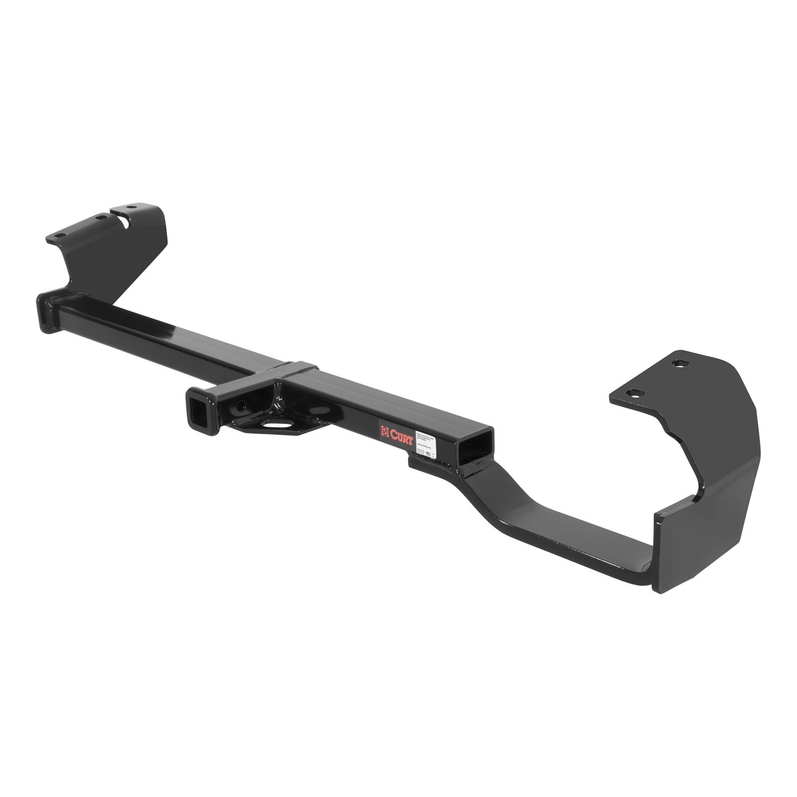 CURT Class 2 Receiver Hitch 12110 Trailer Hitch, II, 1-1/4 in. Receiver, Black, Square Tube, Ball Mount, Toyota, Each thumbnail 2