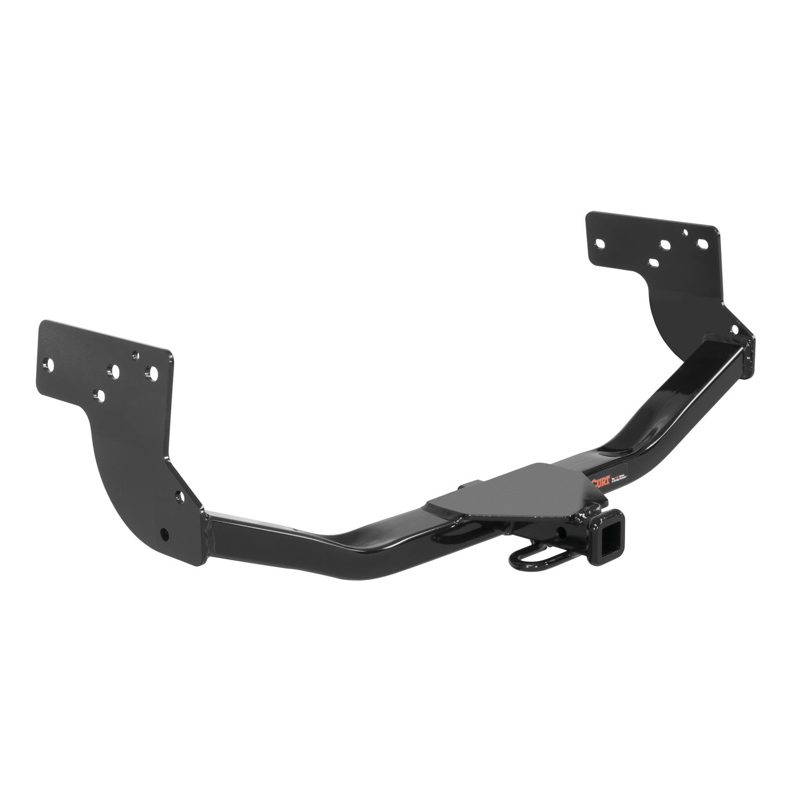 CURT Class 2 Receiver Hitch 12112 Hitch, Rear, 1 1/4 in. Square, 1, Steel, Black, Mazda, Each