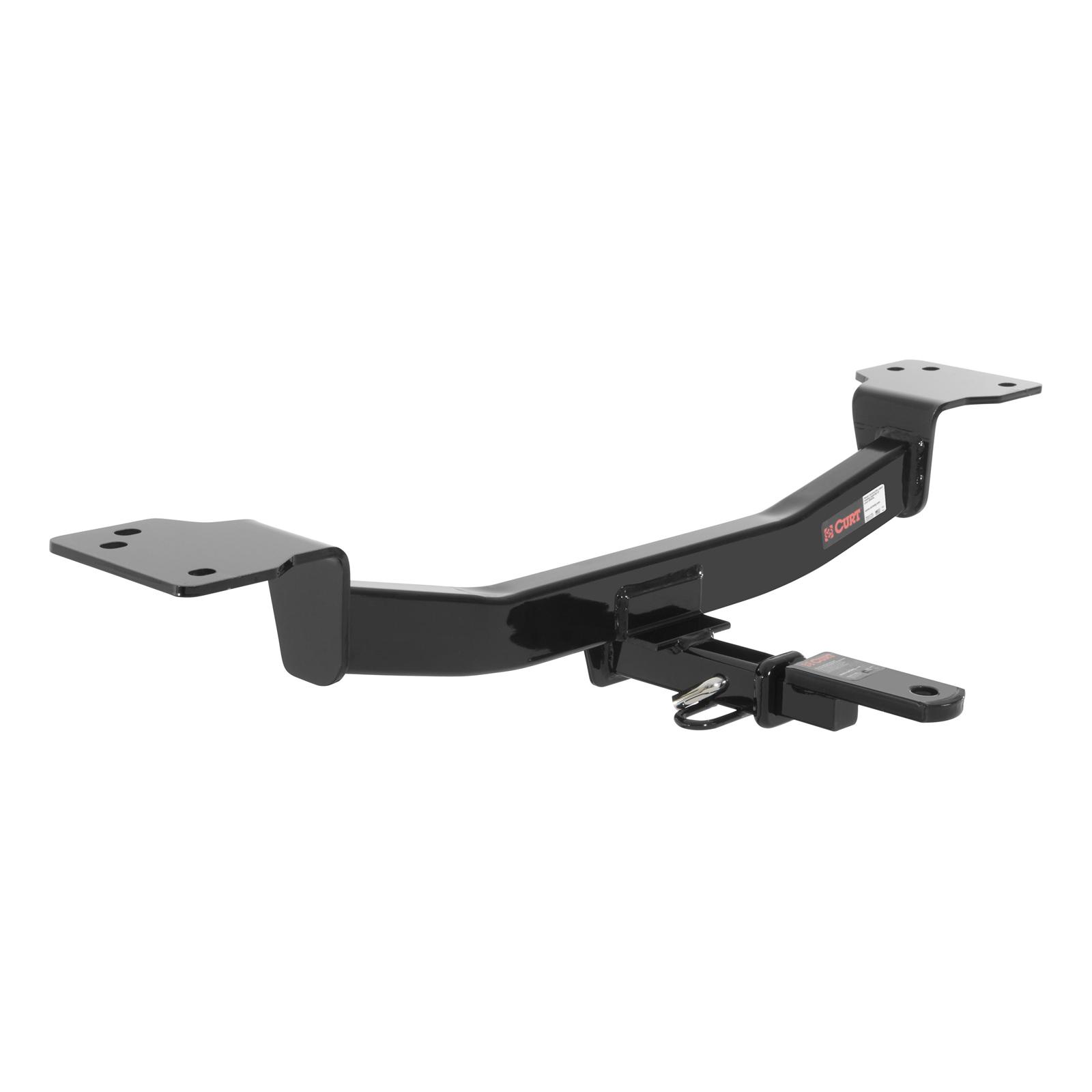 CURT Class 2 Receiver Hitch 121263 Trailer Hitch, II, 1-1/4 in. Receiver, Black, Powdercoated, for Hyundai and Kia, Each thumbnail 2