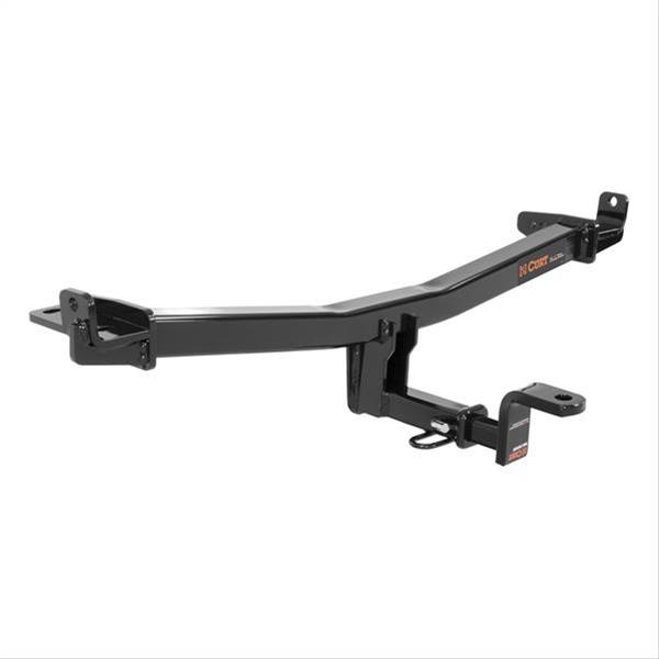 CURT Class 2 Receiver Hitch 121483 Trailer Hitch, II, 1 1/4 in. Receiver, Black Powdercoated, Audi, Each thumbnail 2