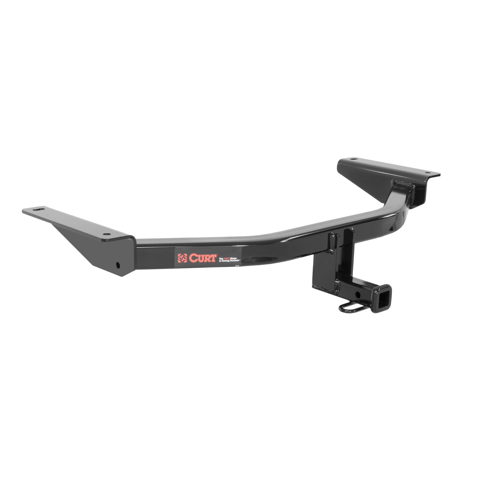 CURT Class 1 Receiver Hitch 12156 Hitch, I, 1/4 in. Receiver, Square Tube Welded, Black Powdercoated, Mazda, CX-9, Each