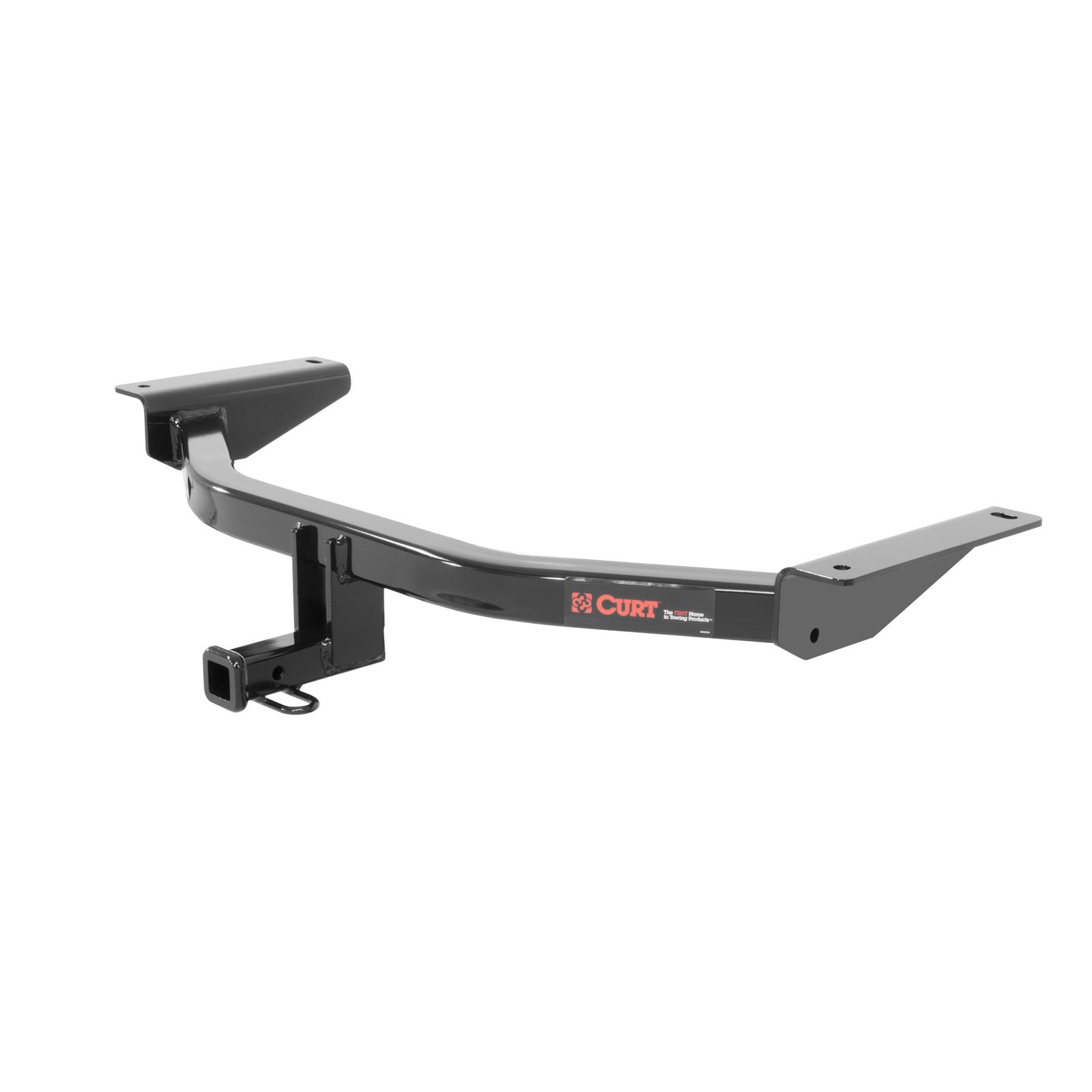 CURT Class 1 Receiver Hitch 12156 Hitch, I, 1/4 in. Receiver, Square Tube Welded, Black Powdercoated, Mazda, CX-9, Each thumbnail 2