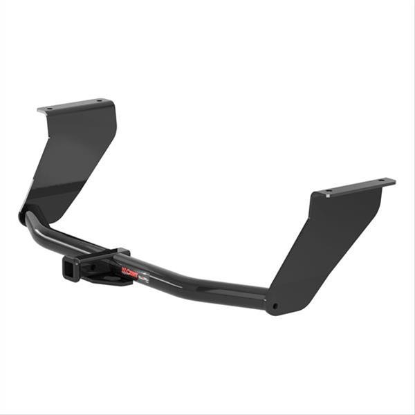 CURT Class 2 Receiver Hitch 12165 Hitch, II, 1 1/4 in. Receiver, Round Tube Welded, Black Powdercoated, Genesis, G80, Hyundai, Genesis, Each