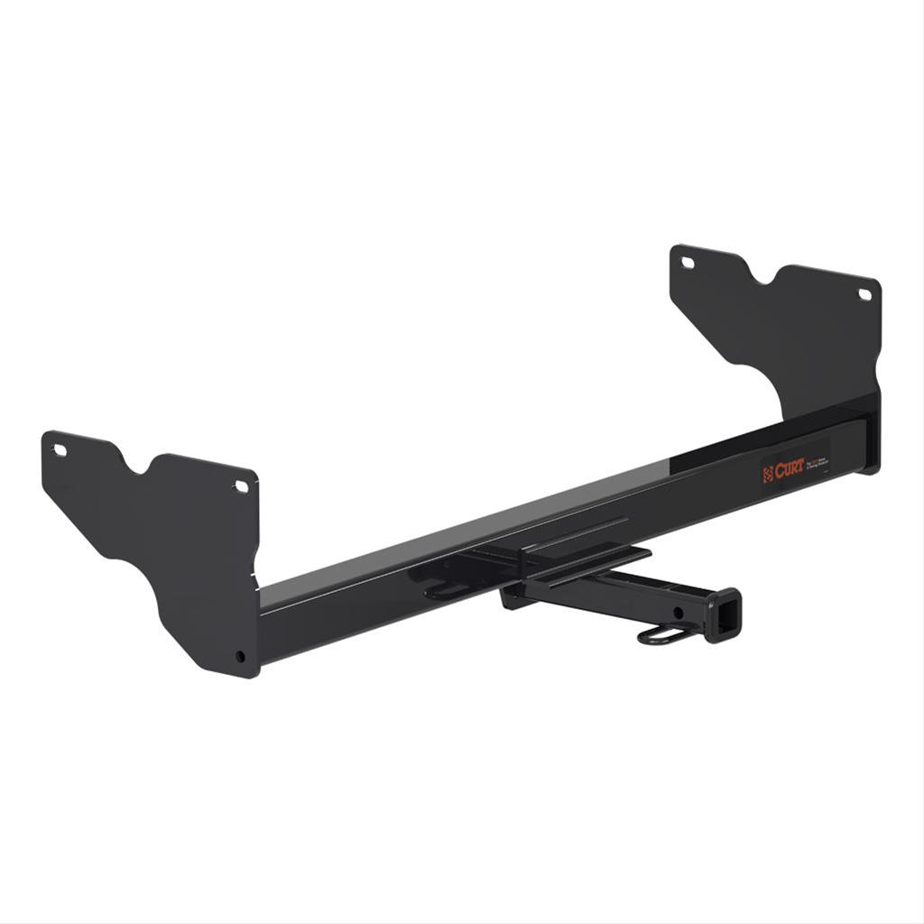 CURT Class 2 Receiver Hitch 12177 Hitch, II, 1-1/4 in. Receiver, Black Powdercoat, Square Tube, Volkswagen, Each thumbnail 2