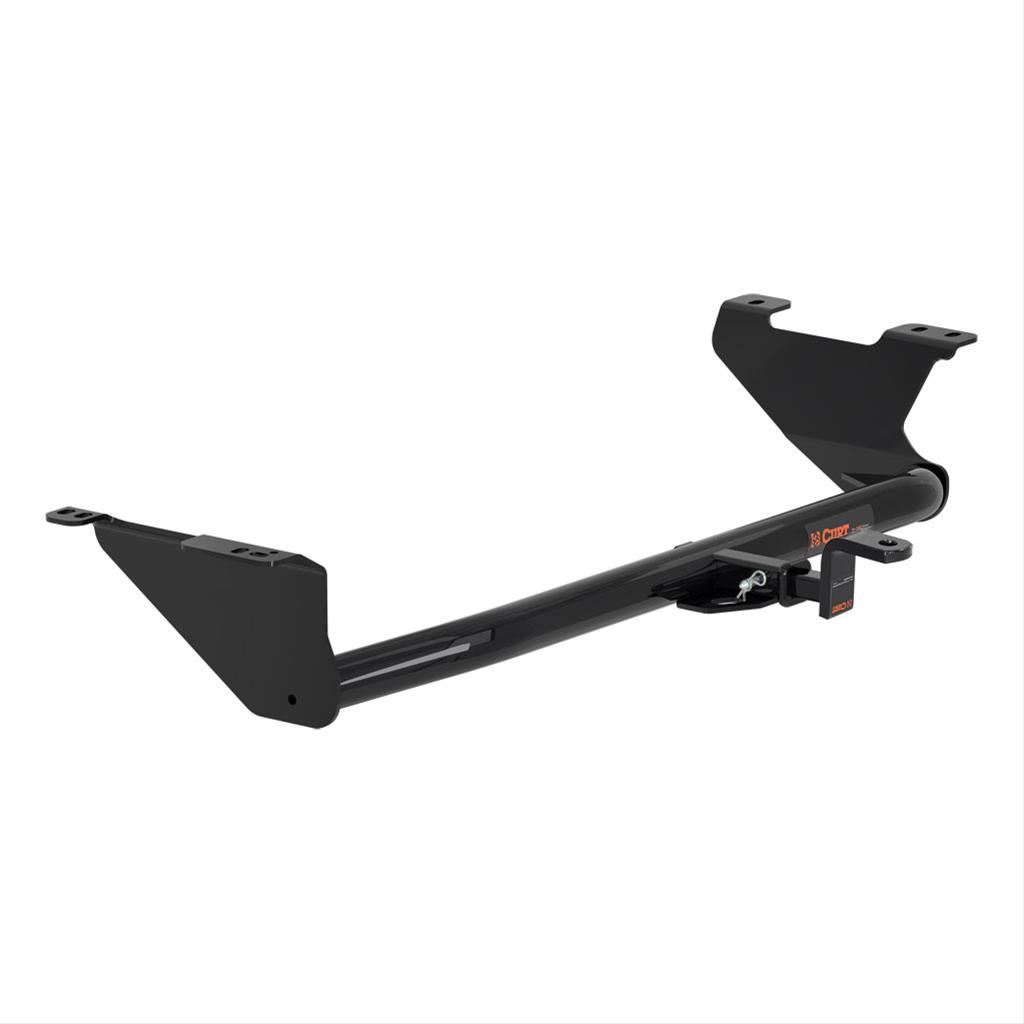 CURT Class 2 Receiver Hitch 121803 Hitch, II, 1-1/4 in. Receiver, Black Powdercoat, Round Tube, Chrysler, Each