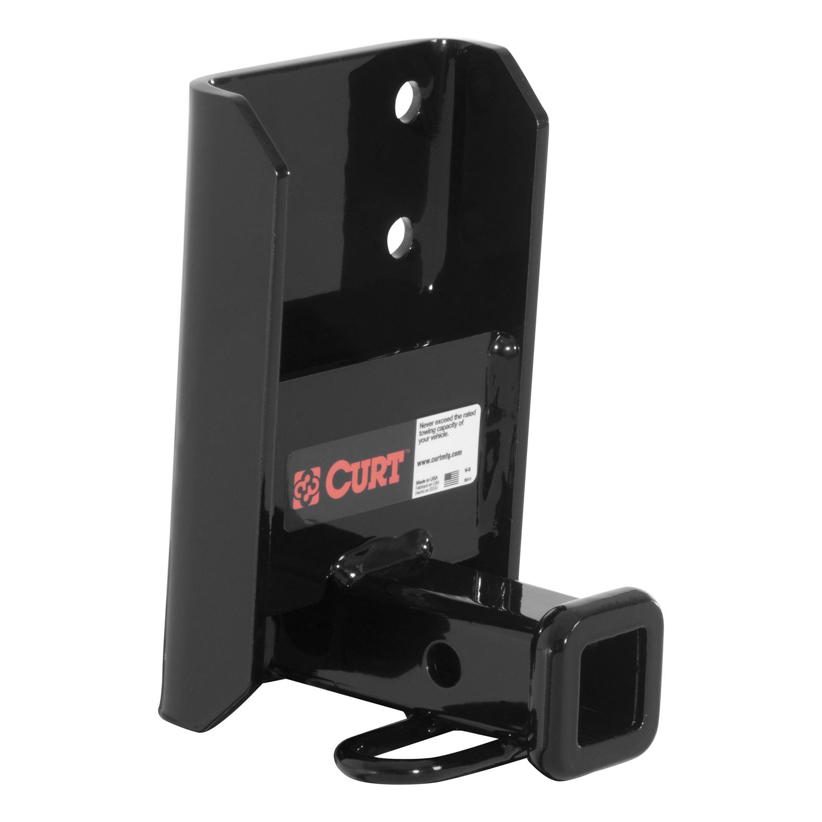 CURT Class 2 Receiver Hitch 12181 Trailer Hitch, II, 1-1/4 in. Receiver, Black, Ball Mount, Dodge, Isuzu, Mitsubishi, Toyota, Each thumbnail 2