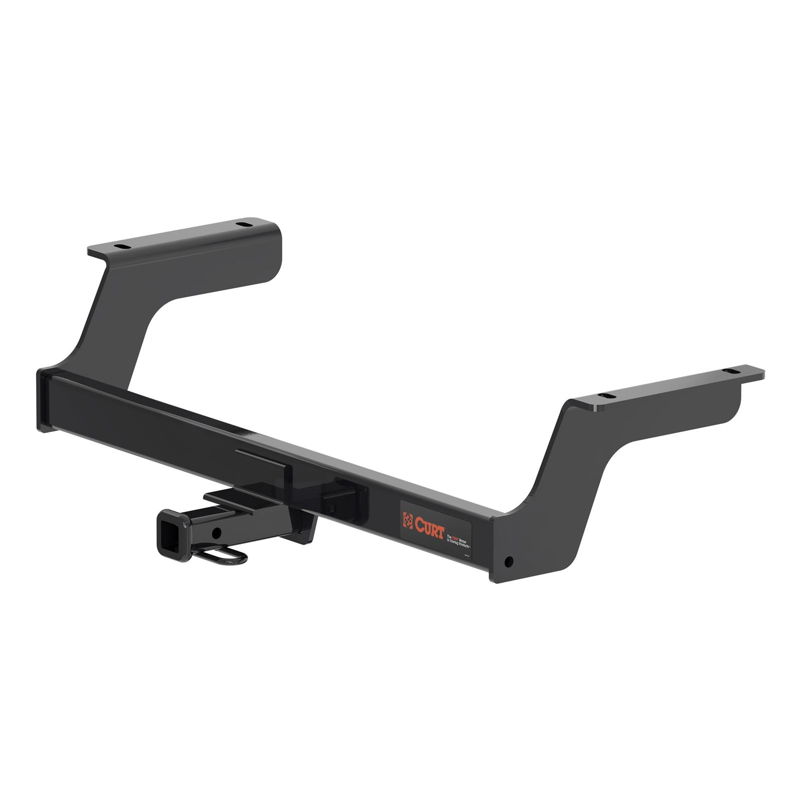 CURT Class 2 Receiver Hitch 12184 Hitch, II, 1-1/4 in. Receiver, Black Powdercoat, Square Tube, Subaru, Each