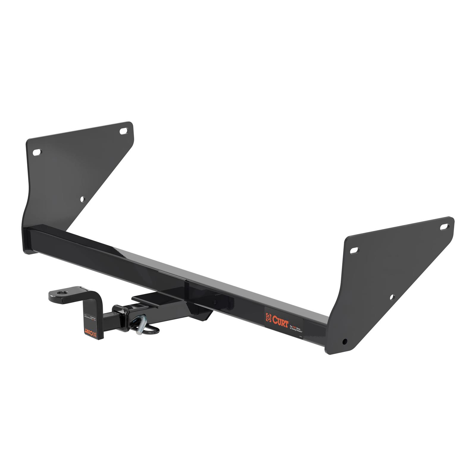 CURT Class 2 Receiver Hitch 122003 Hitches, II Trailer with 1 1/4 in. Receiver, Ball Mount Included, Square Tube Welded, Powdercoated, Toyota RAV4, Kit thumbnail 9