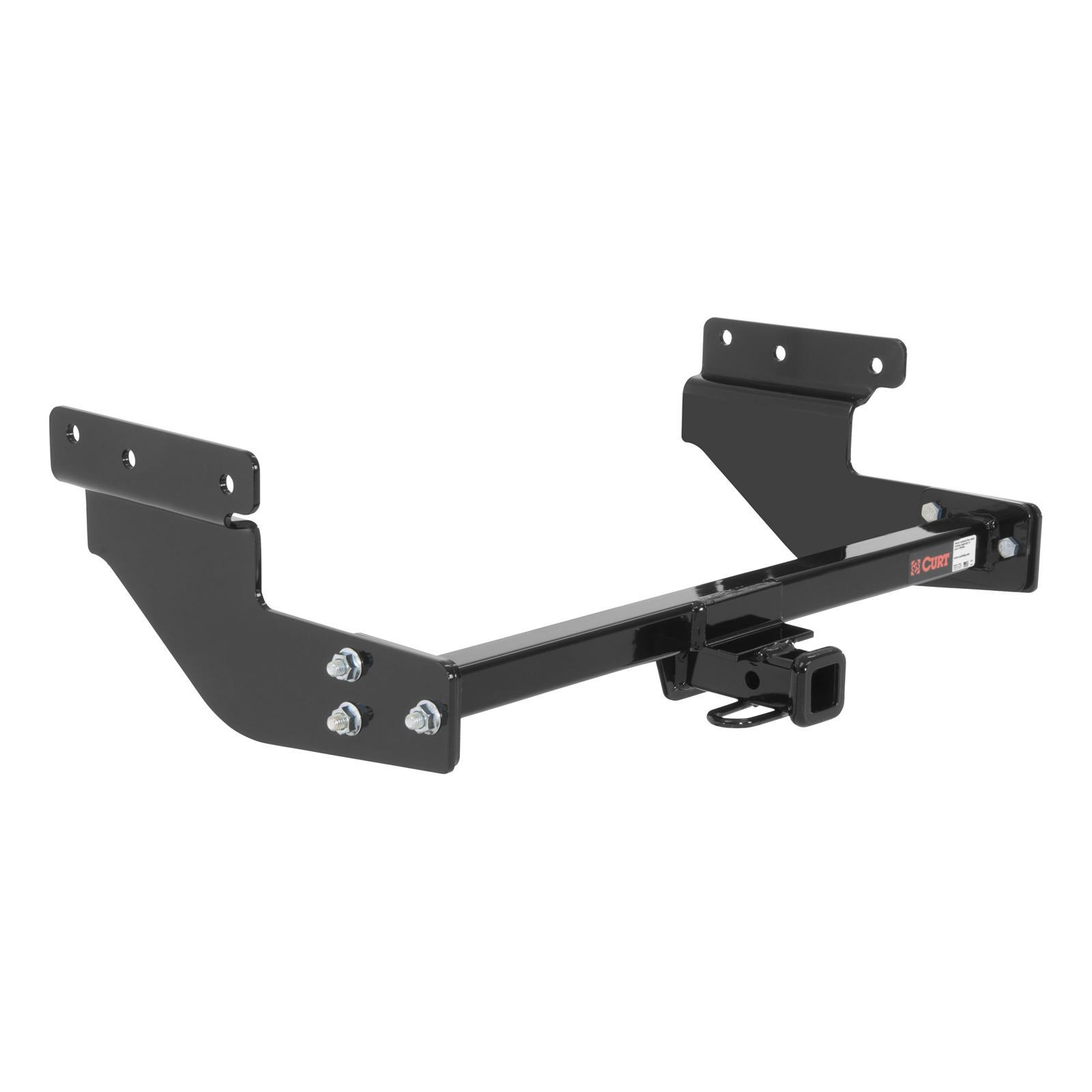 CURT Class 2 Receiver Hitch 12217 Trailer Hitch, II, 1-1/4 in. Receiver, Black, Square Tube, Ball Mount, Volkswagen, Each thumbnail 3