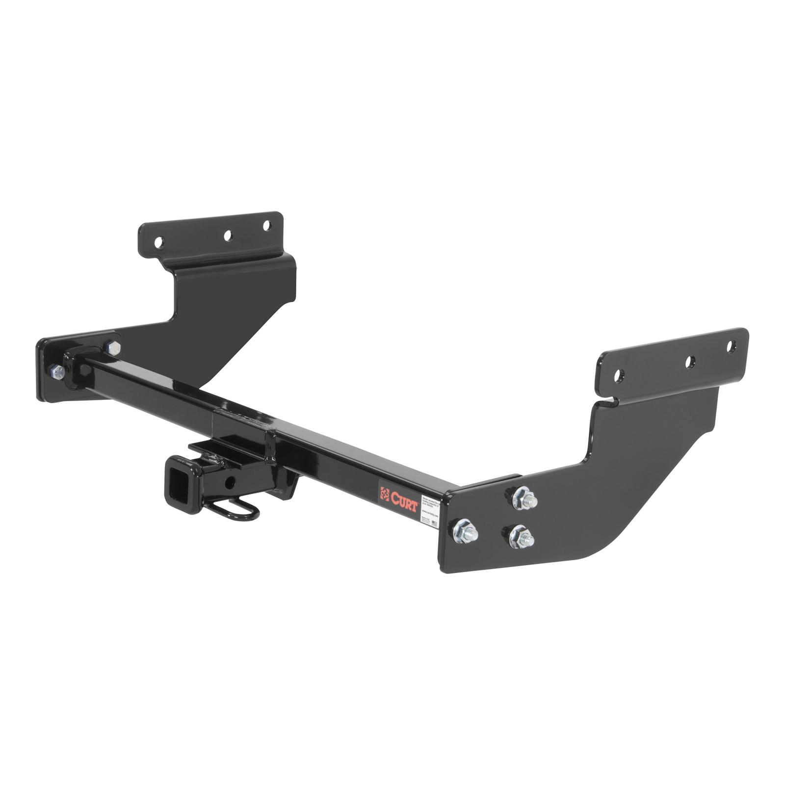 CURT Class 2 Receiver Hitch 12217 Trailer Hitch, II, 1-1/4 in. Receiver, Black, Square Tube, Ball Mount, Volkswagen, Each thumbnail 2
