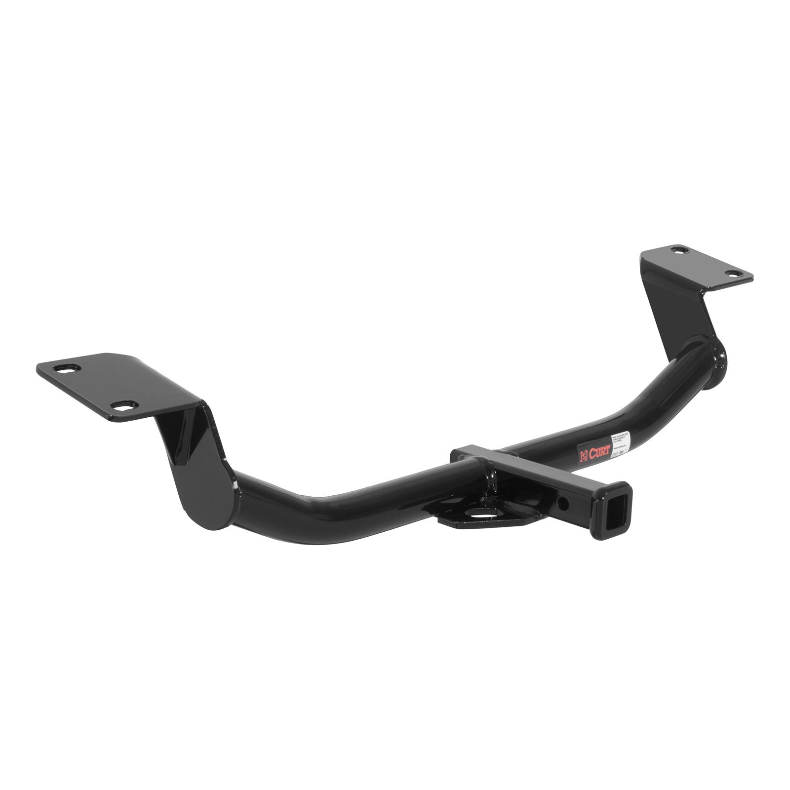 CURT Class 2 Receiver Hitch 12221 Trailer Hitch, II, 1-1/4 in. Receiver, Black, Round Tube, Ball Mount, Pontiac, Toyota, Each thumbnail 3