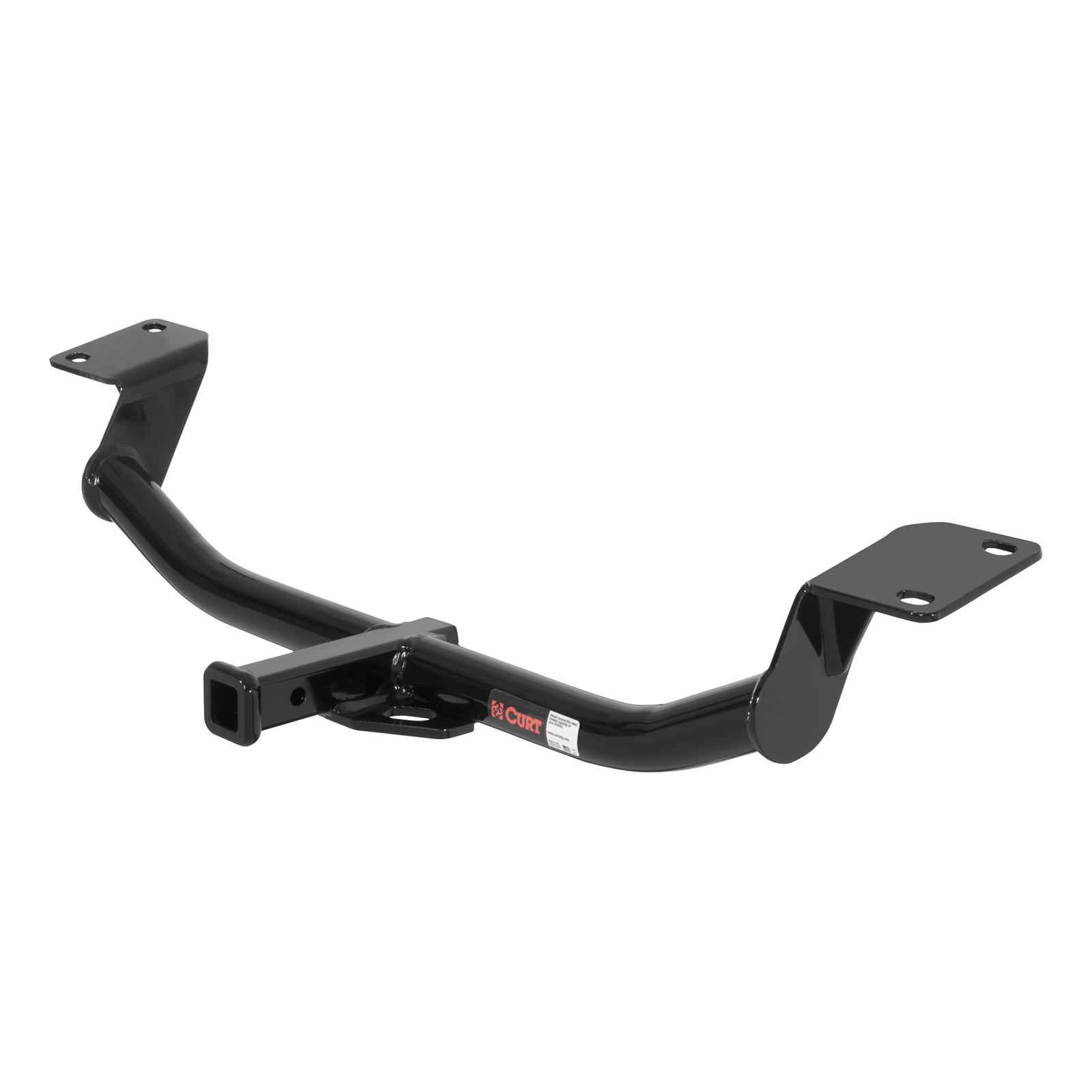CURT Class 2 Receiver Hitch 12221 Trailer Hitch, II, 1-1/4 in. Receiver, Black, Round Tube, Ball Mount, Pontiac, Toyota, Each thumbnail 2