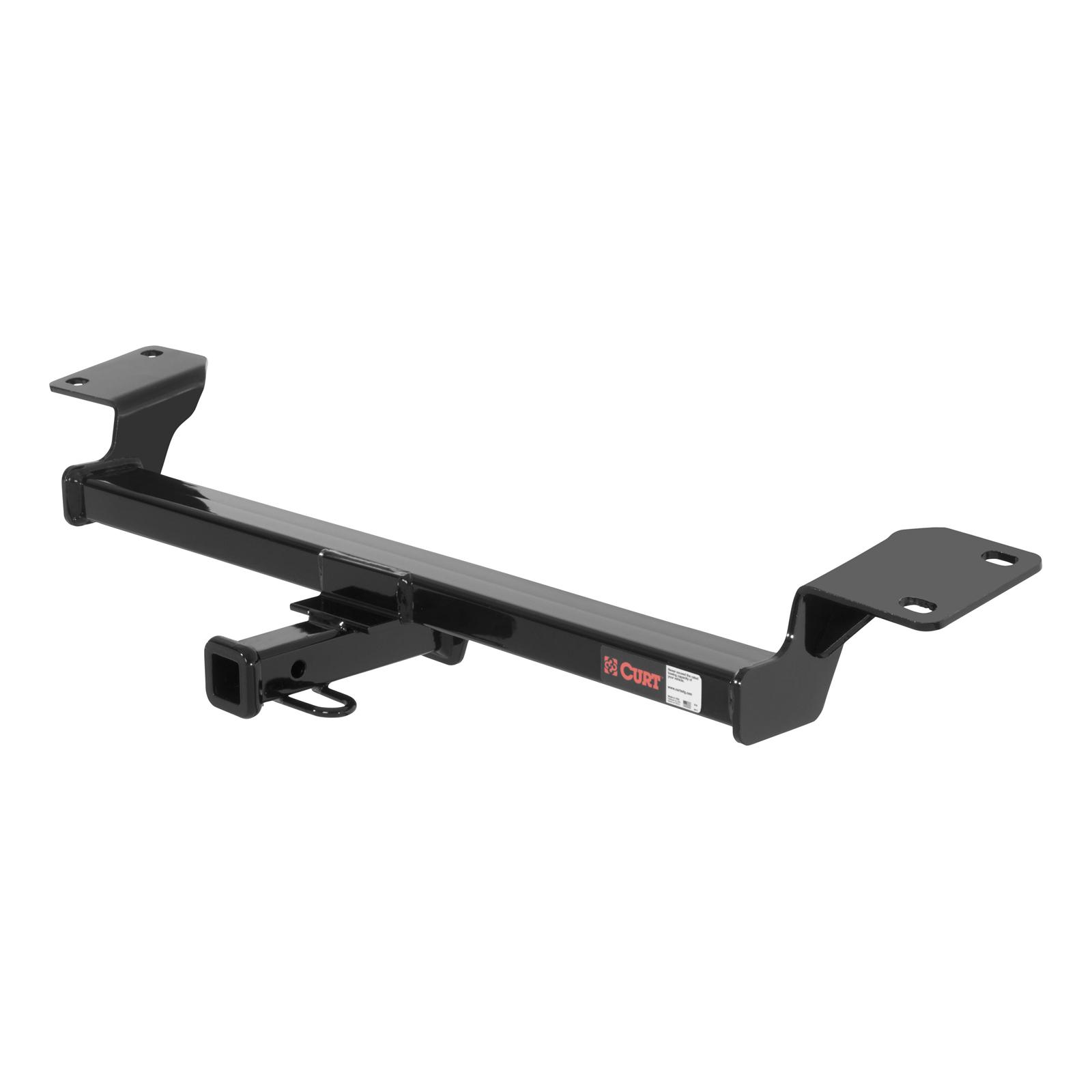 CURT Class 2 Receiver Hitch 12228 Trailer Hitch, II, 1-1/4 in. Receiver, Black, Square Tube, Ball Mount, Pontiac/Toyota, Each thumbnail 2