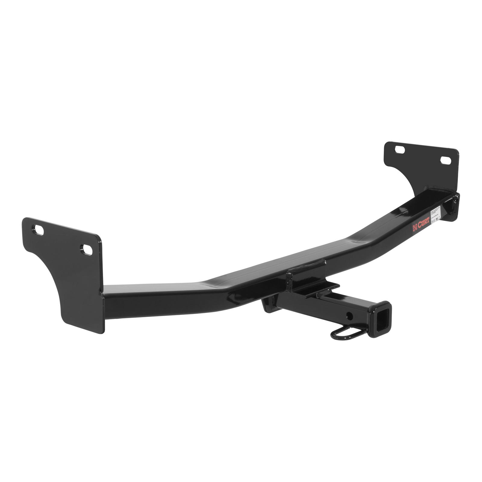 CURT Class 2 Receiver Hitch 12255 Trailer Hitch, II, 1-1/4 in. Receiver, Black, Square Tube, Ball Mount, Jeep, Each thumbnail 3
