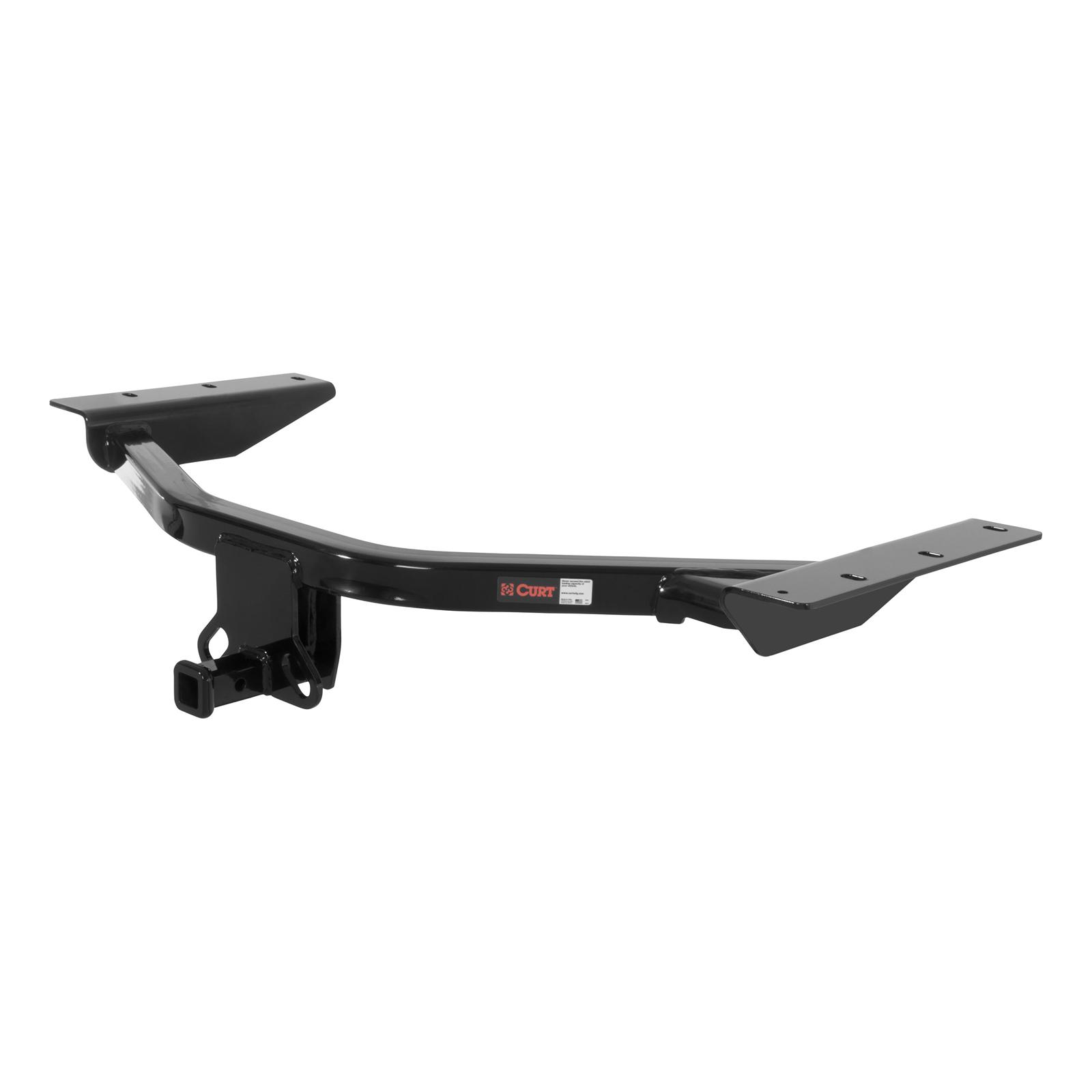 CURT Class 2 Receiver Hitch 12262 Trailer Hitch, II, 1-1/4 in. Receiver, Black, Square Tube, Ball Mount, Chrysler, Each thumbnail 2