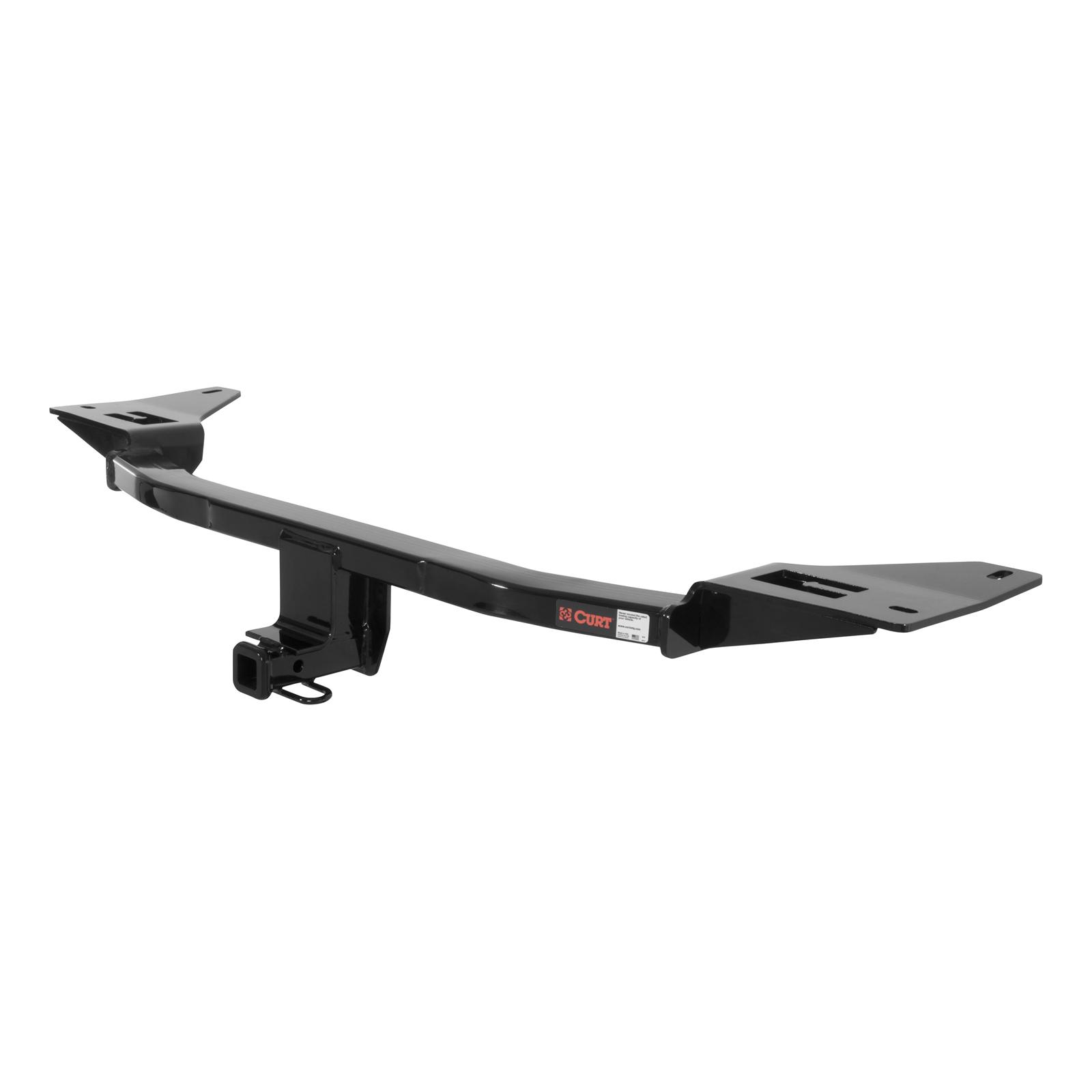 CURT Class 2 Receiver Hitch 12296 Trailer Hitch, II, 1-1/4 in. Receiver, Black, Square Tube, Ball Mount, Ford, Each thumbnail 2