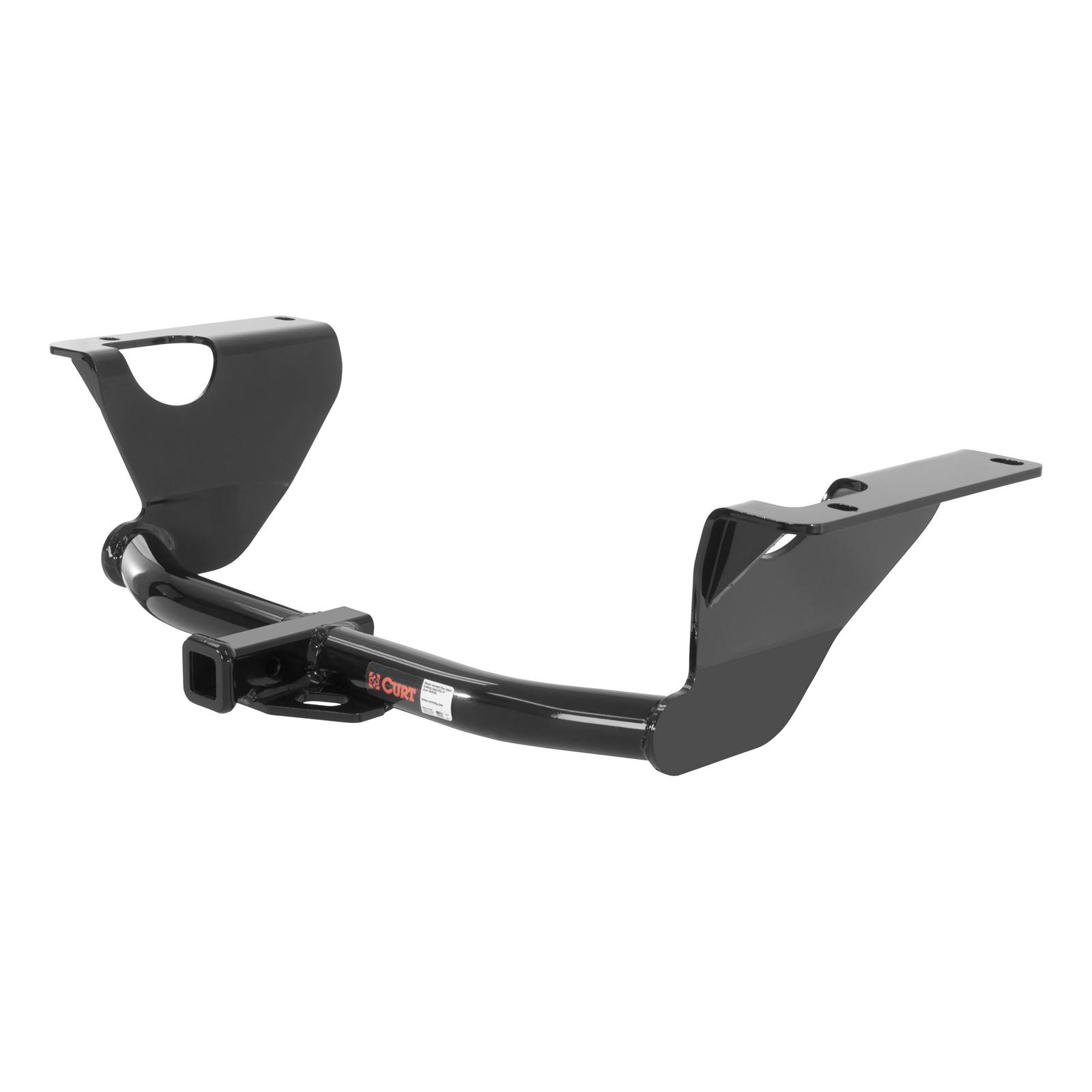 CURT Class 2 Receiver Hitch 12298 Trailer Hitch, II, 1-1/4 in. Receiver, Black, Round Tube, Ball Mount, Subaru, Each thumbnail 2