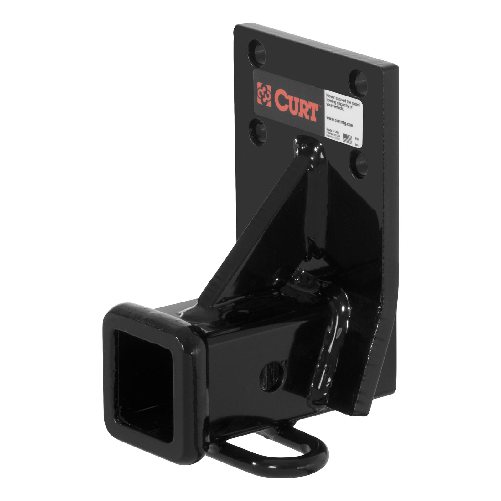 CURT Class 3 Receiver Hitch 13091 Trailer Hitch, III, 2 in. Receiver, Black, Square Tube, Mitsubishi, Each thumbnail 3