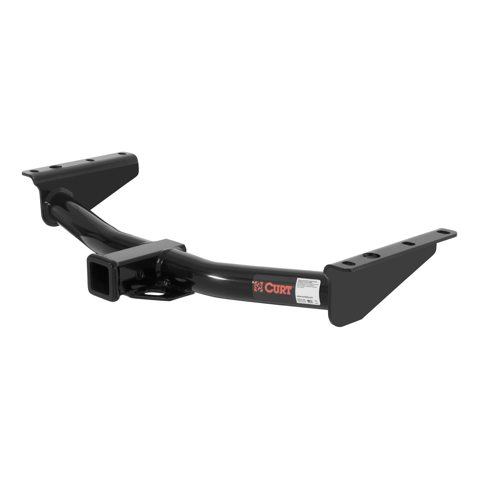 CURT Class 3 Receiver Hitch 13121 Trailer Hitch, III, 2 in. Receiver, Black, Round Tube, Chevy/GMC, Each thumbnail 2