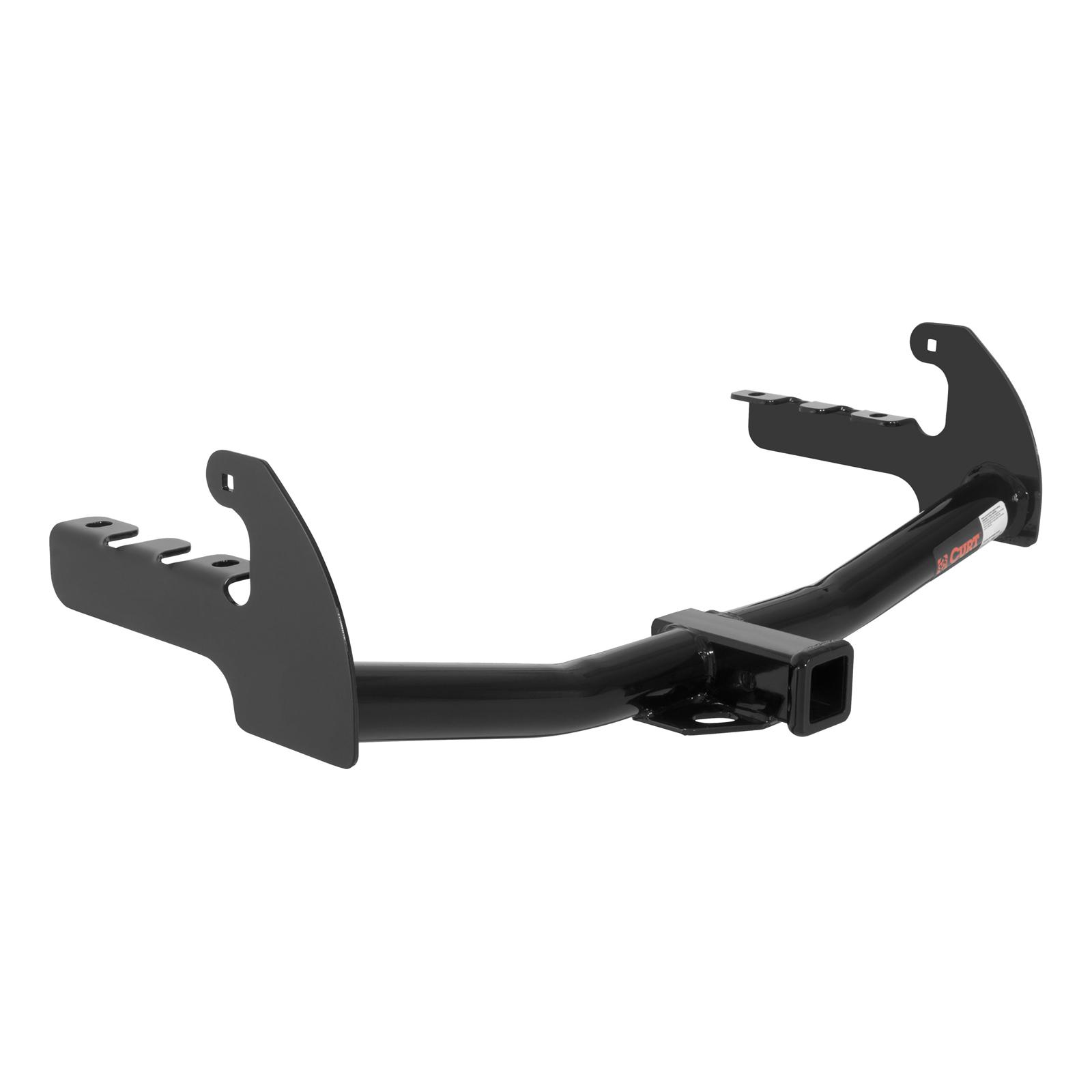 CURT Class 3 Receiver Hitch 13145 Trailer Hitch, III, 2 in. Receiver, Black, Round Tube, Dodge, Each thumbnail 3