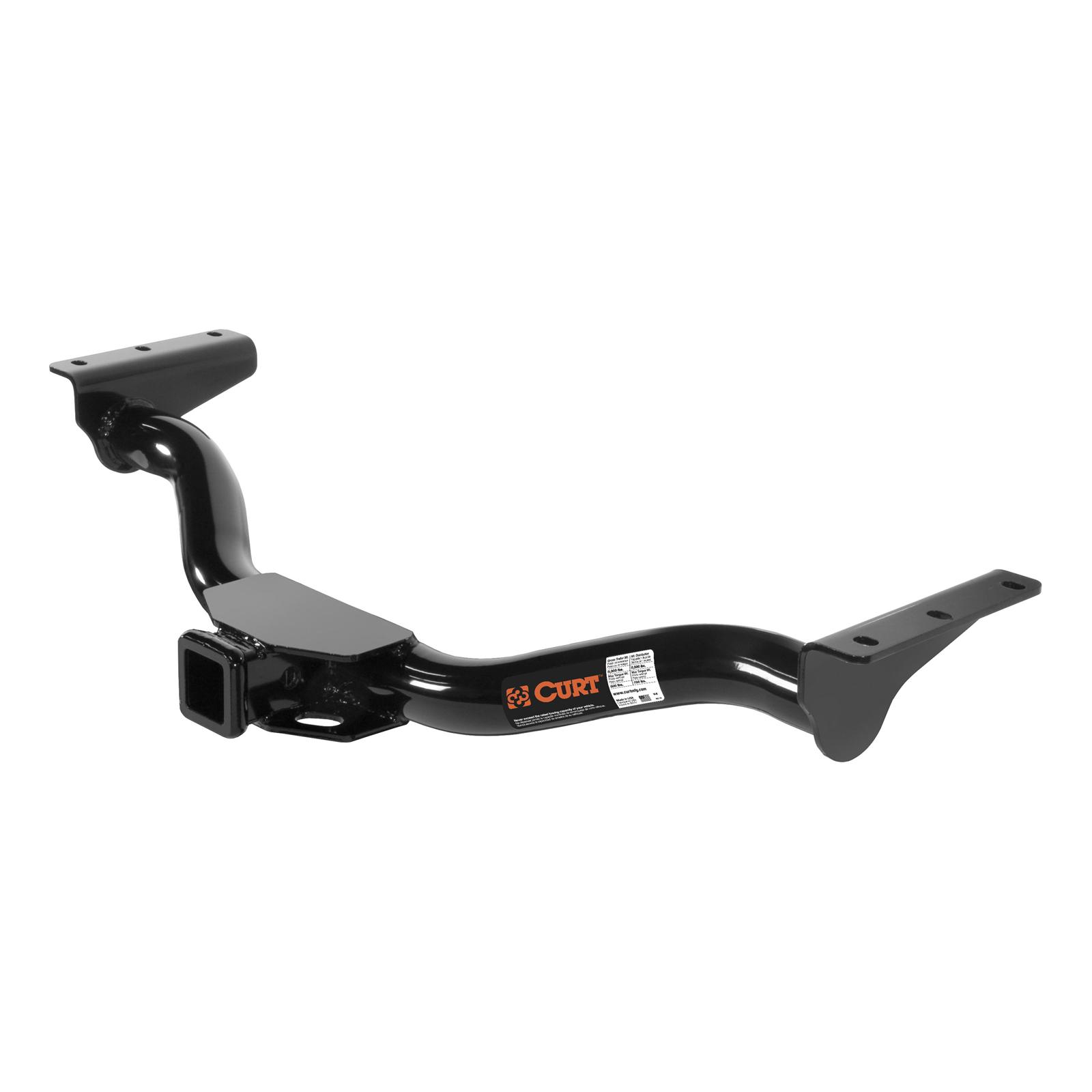 CURT Class 3 Receiver Hitch 13183 Trailer Hitch, III, 2 in. Receiver, Black, Round Tube, for Nissan, Each thumbnail 2