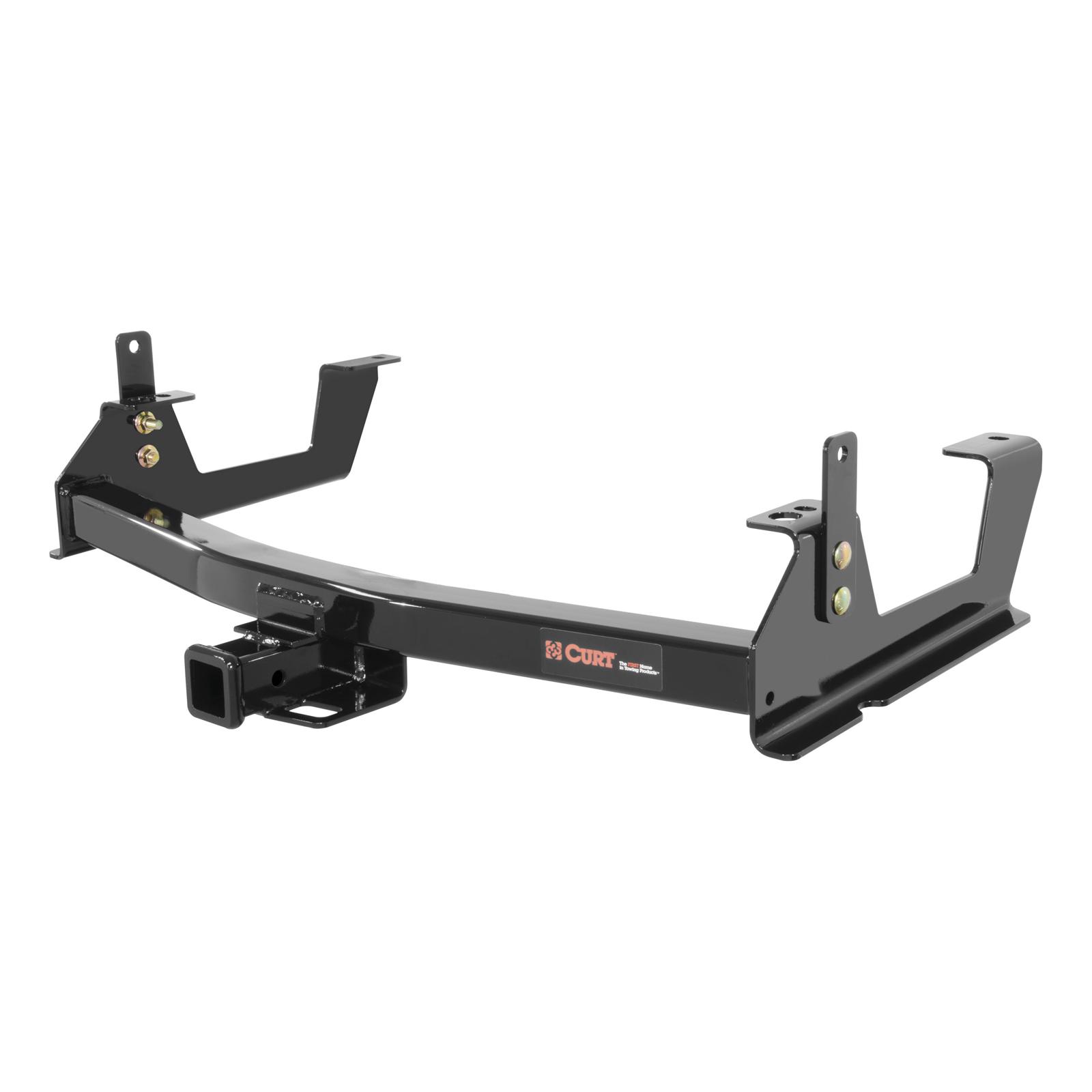 CURT Class 3 Receiver Hitch 13187 Trailer Hitch, III, 2 in. Receiver, Black Powdercoated, Chevy, GMC, Each