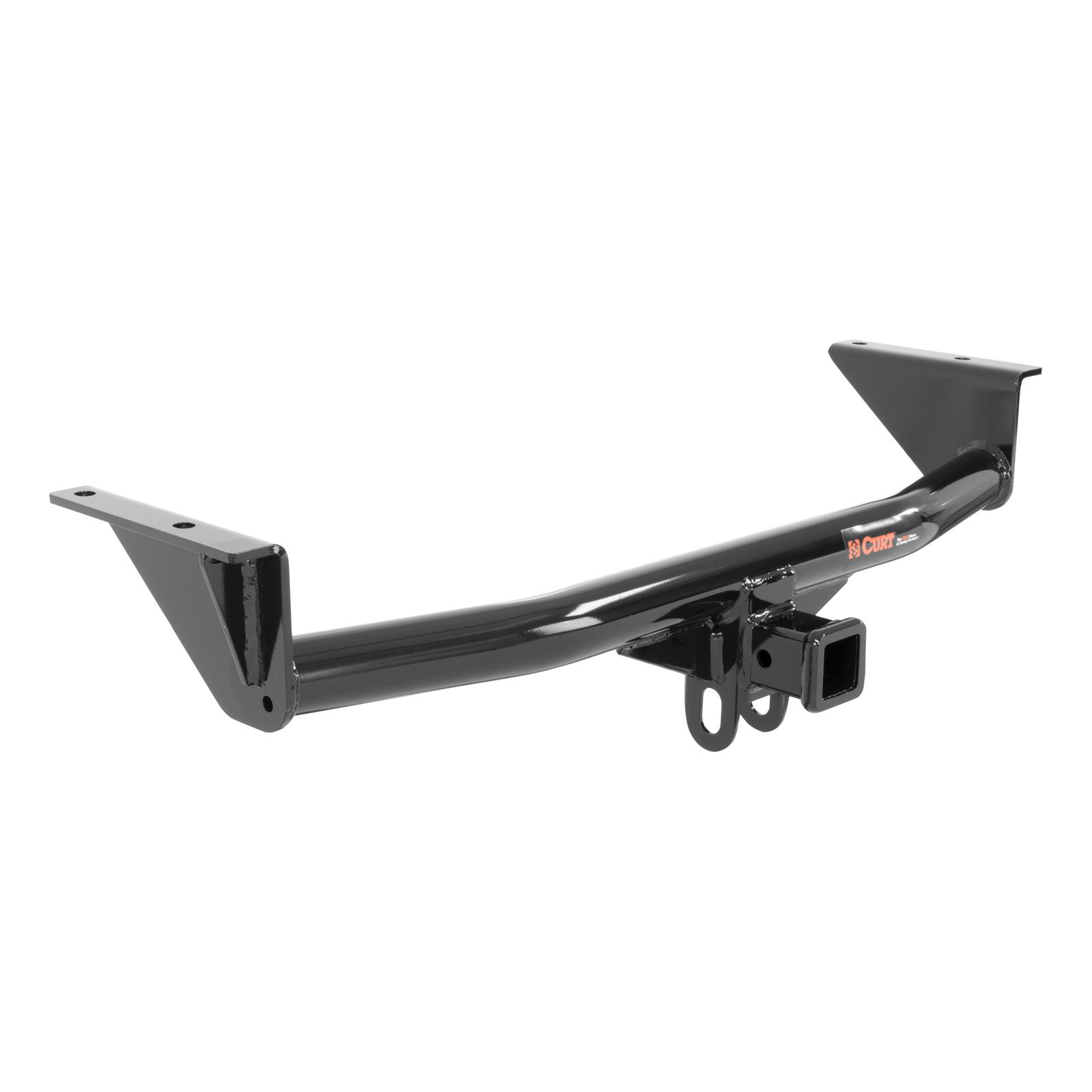 CURT Class 3 Receiver Hitch 13203 Trailer Hitch, III, 2 in. Receiver, Black Powdercoated, Chevy, GMC, Each thumbnail 2