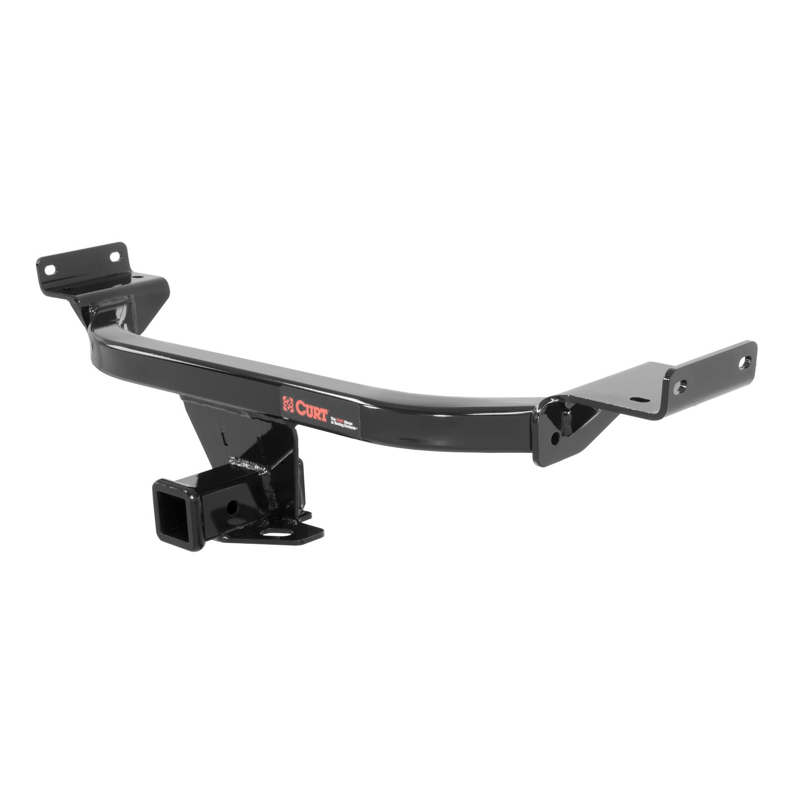 CURT Class 3 Receiver Hitch 13281 Hitch, III, 2 in. Receiver, Square Tube Welded, Black Powdercoated, Kia, Sportage, Each