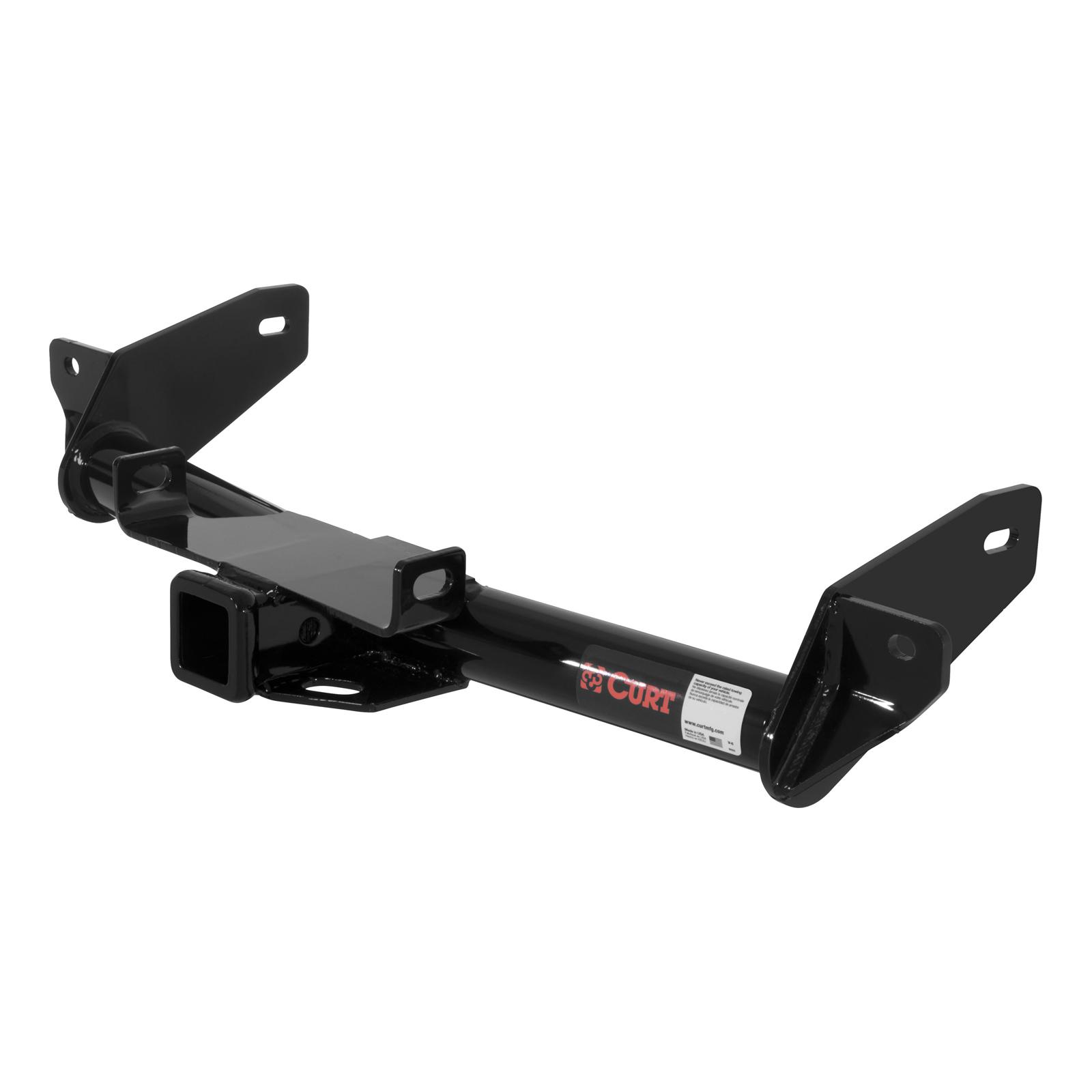 CURT Class 3 Receiver Hitch 13365 Trailer Hitch, III, 2 in. Receiver, Black, Round Tube, Ford, Lincoln, Each thumbnail 2